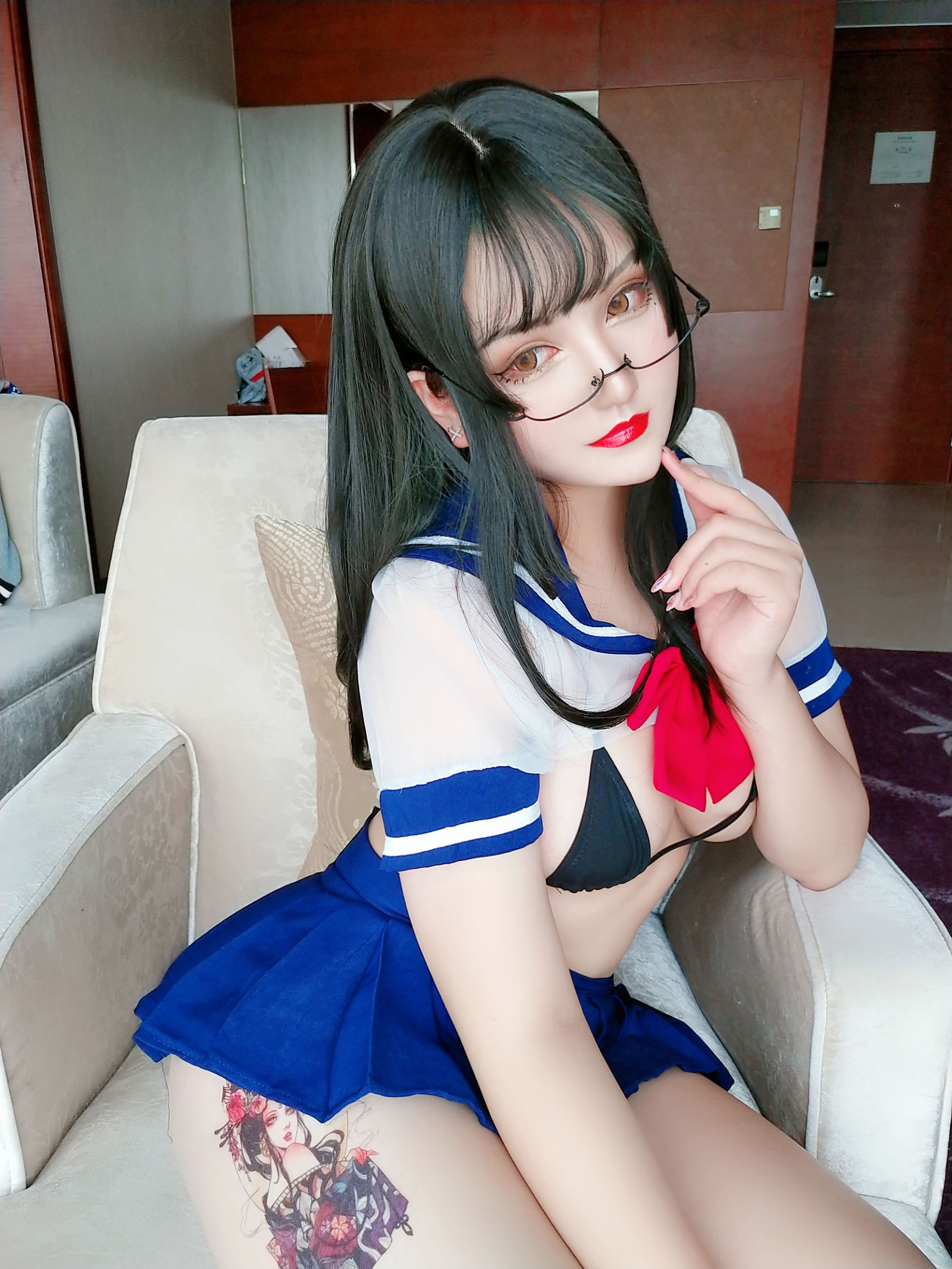 하거거는 기상하고 싶지 않아 투명 JK