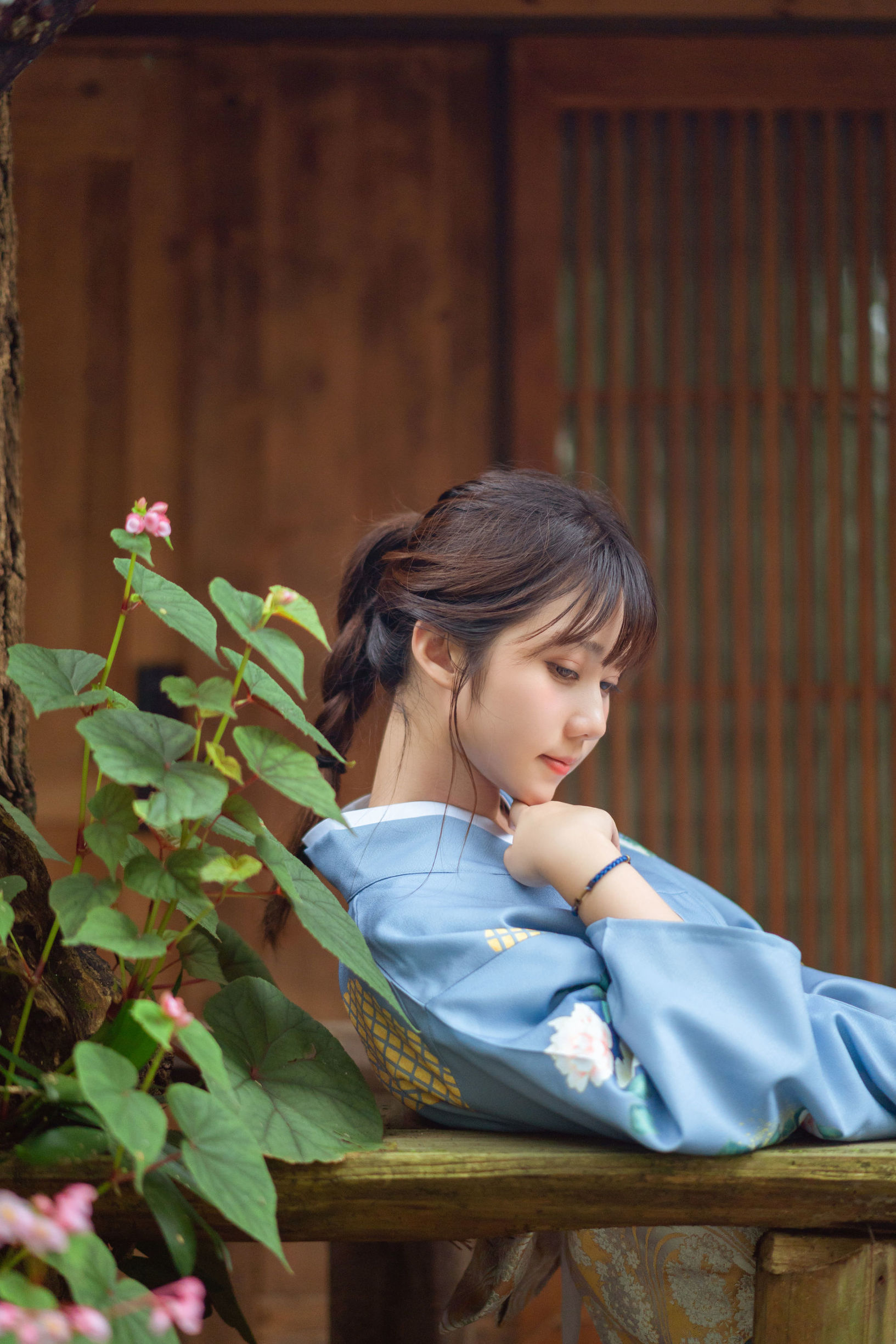 Weibo Phúc lợi Ji Jing-chan: Sự bỏ trốn với Áo kimono
