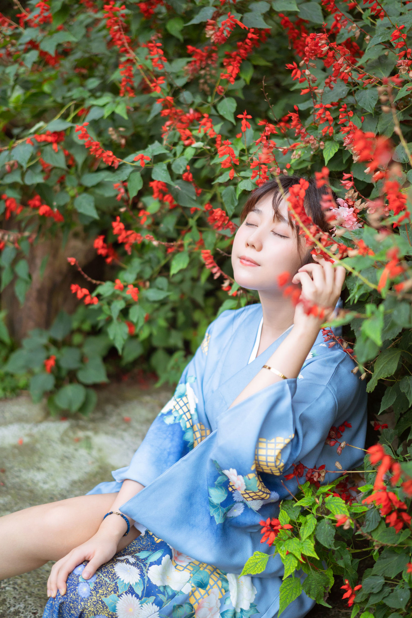 微博福利姬镜酱 私奔之和服