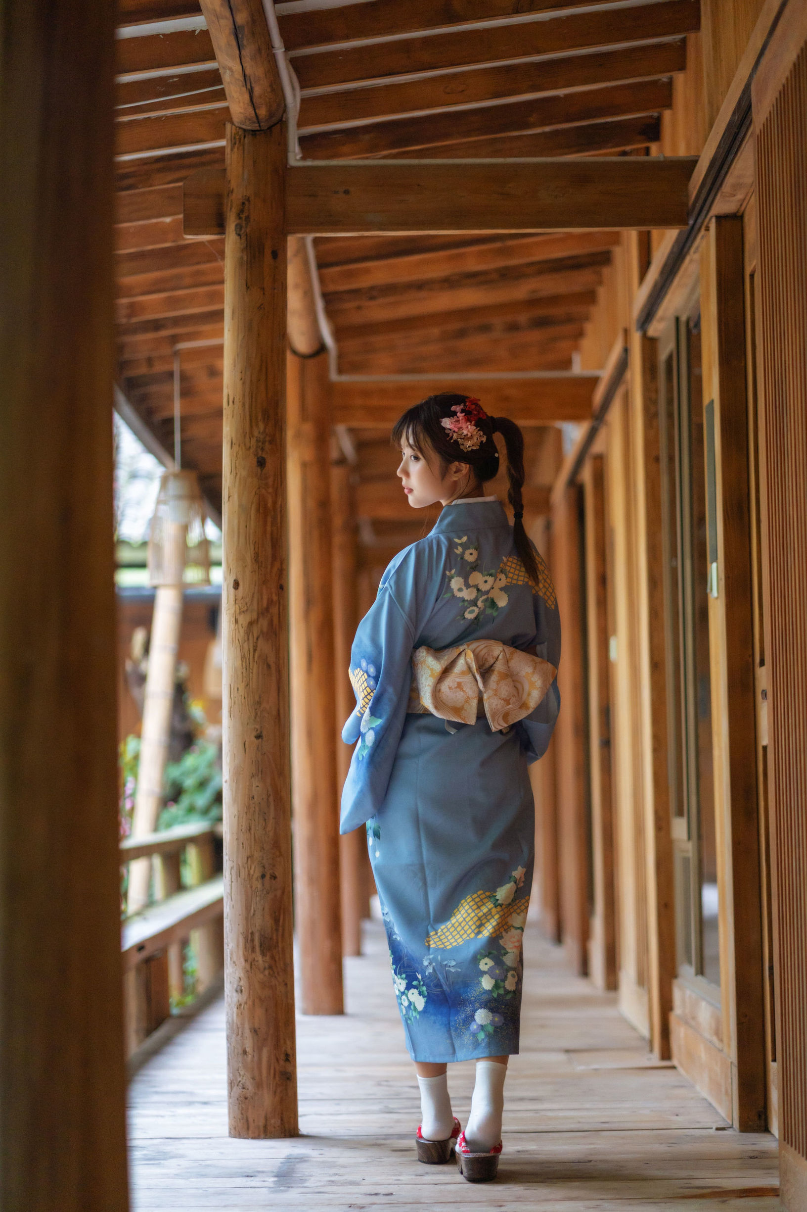 Weibo Phúc lợi Ji Jing-chan: Sự bỏ trốn với Áo kimono