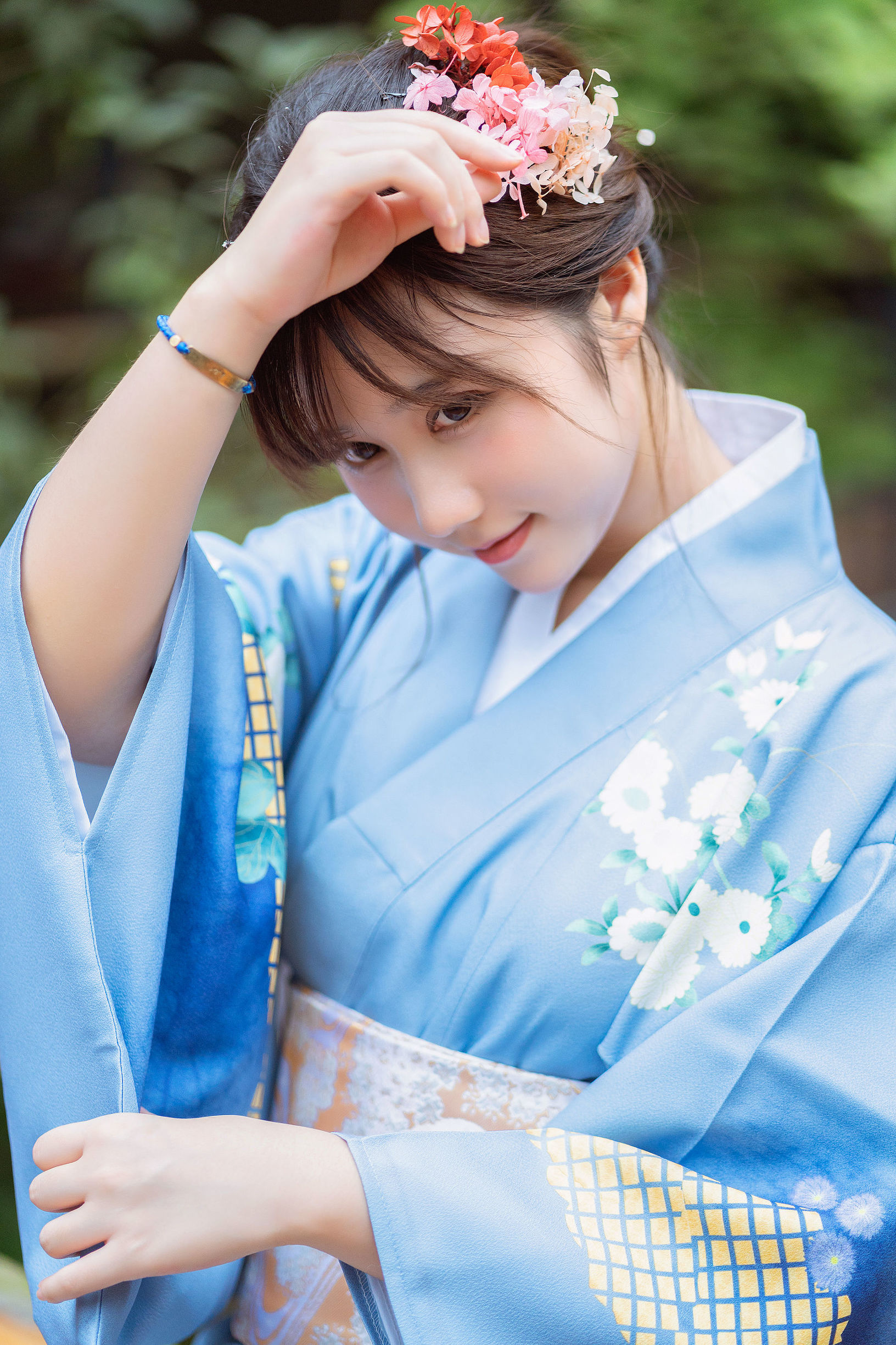 Weibo Phúc lợi Ji Jing-chan: Sự bỏ trốn với Áo kimono