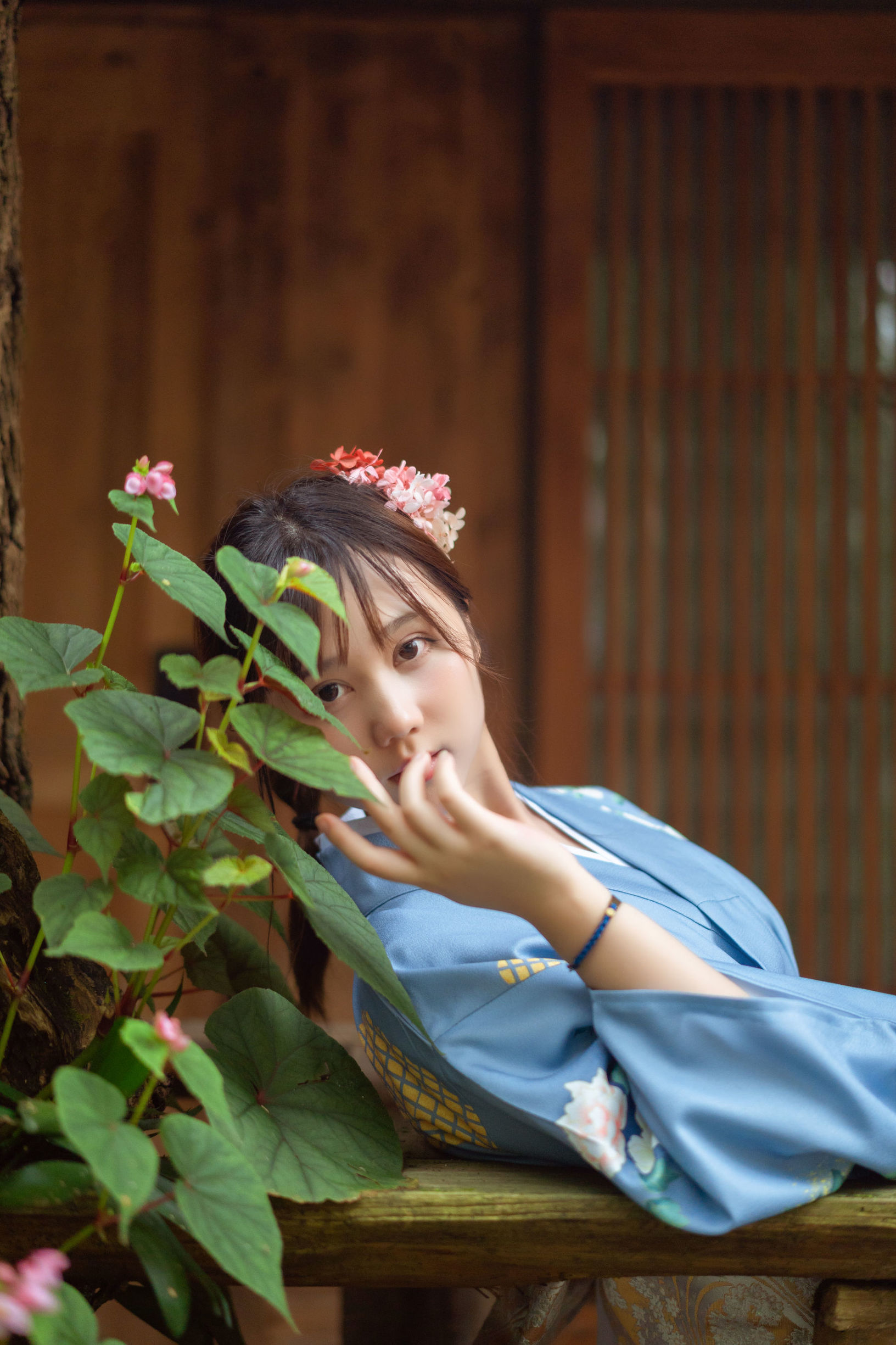 Weibo Phúc lợi Ji Jing-chan: Sự bỏ trốn với Áo kimono