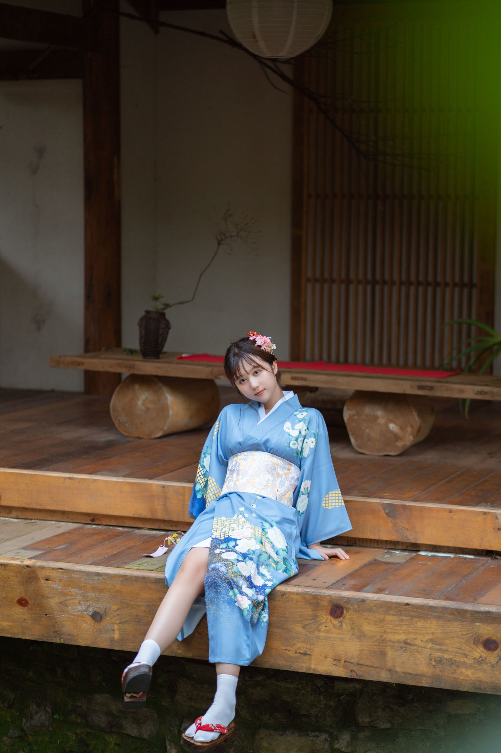 Weibo Phúc lợi Ji Jing-chan: Sự bỏ trốn với Áo kimono