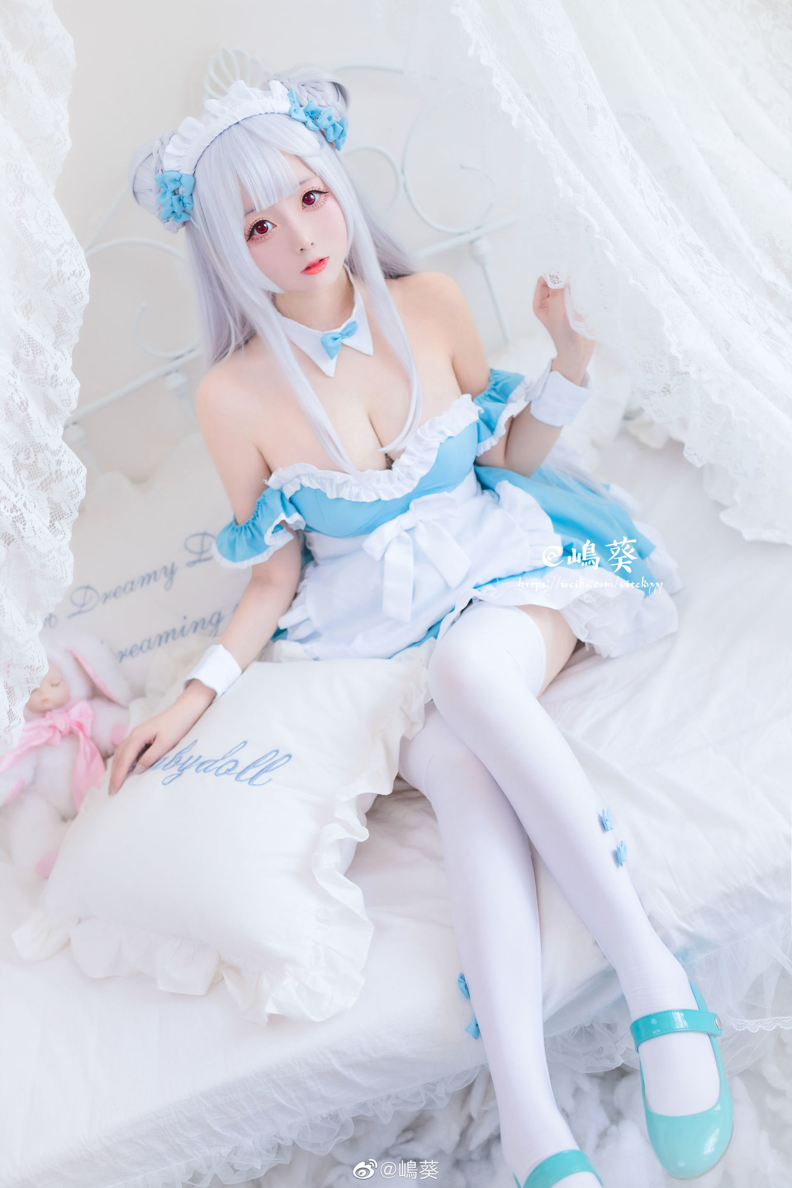 微博美女島葵 小天鵝女僕