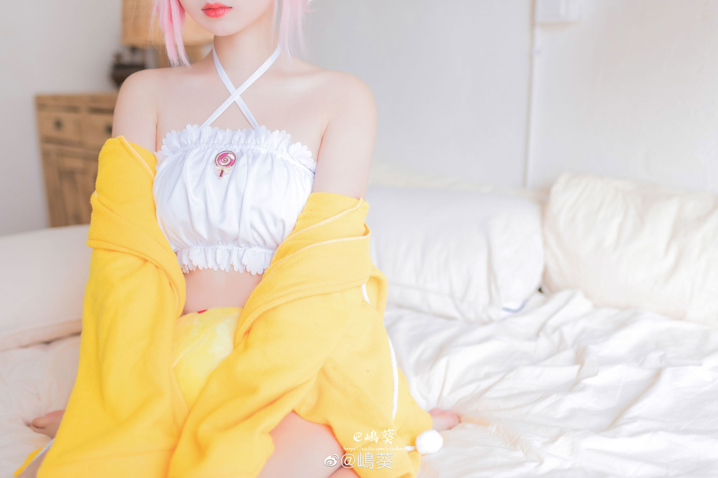 微博美女嶋葵 碧藍航線 卯月 貪睡的天使