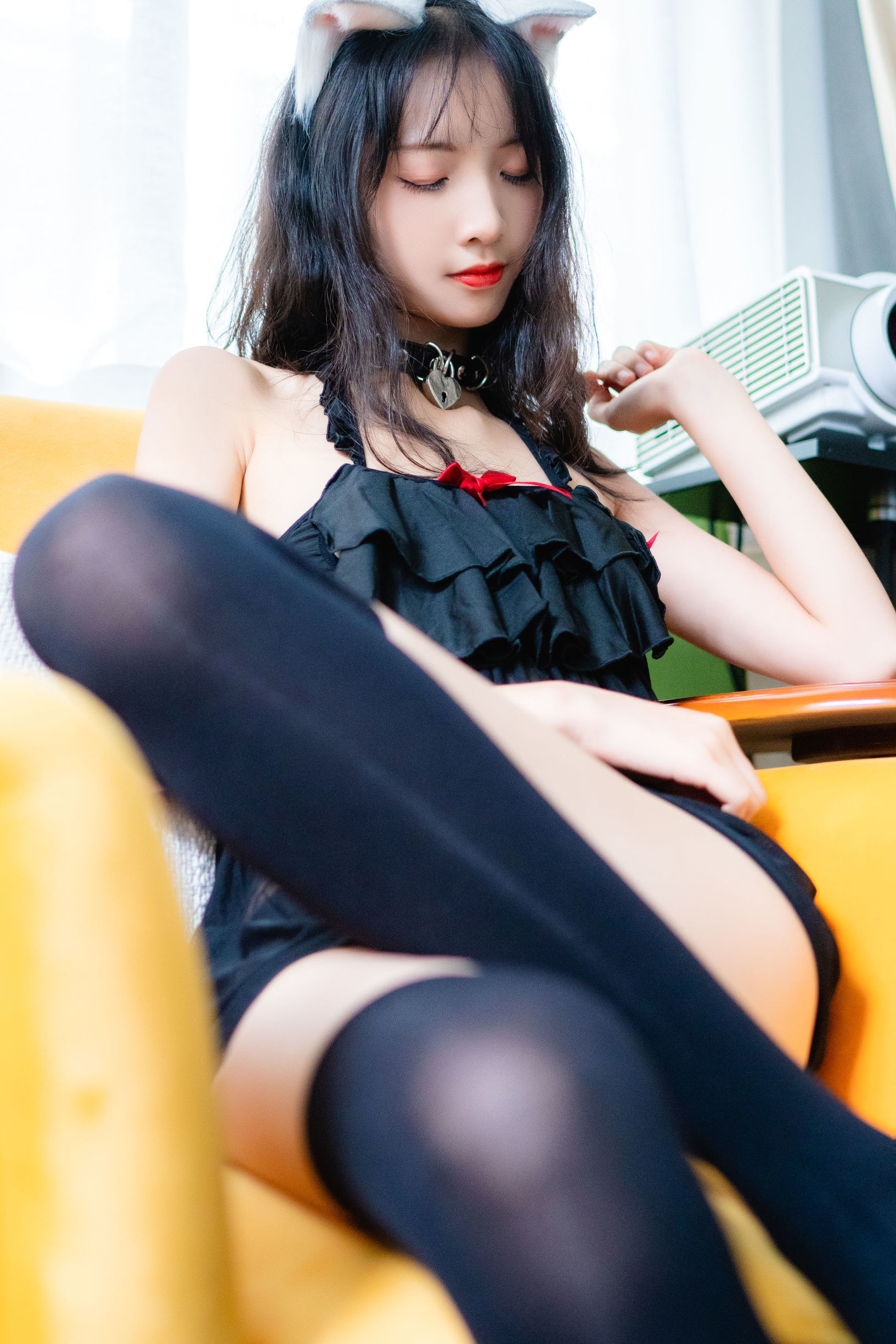 清纯妹子西瓜 猫尾私房