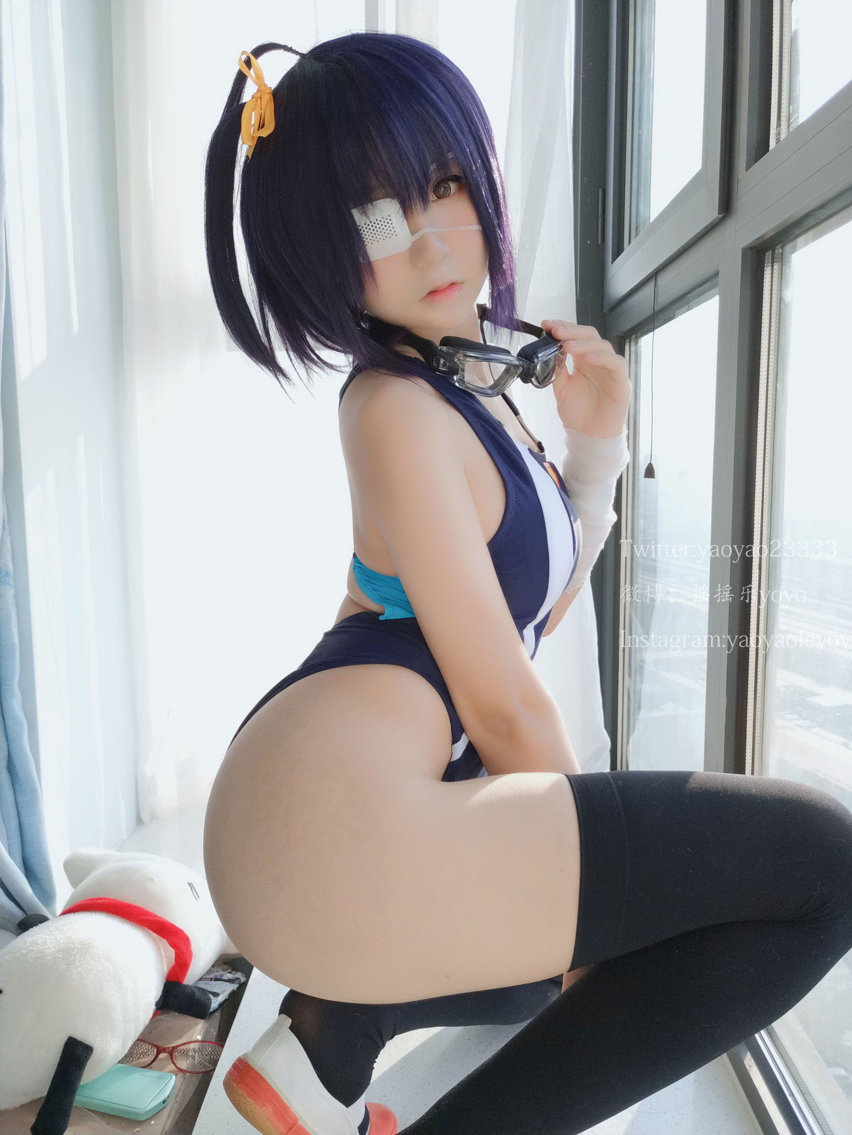 สาวน่ารัก โคเซอร์ ยาวยาวเลกโยโย่ ลิ่วหัว