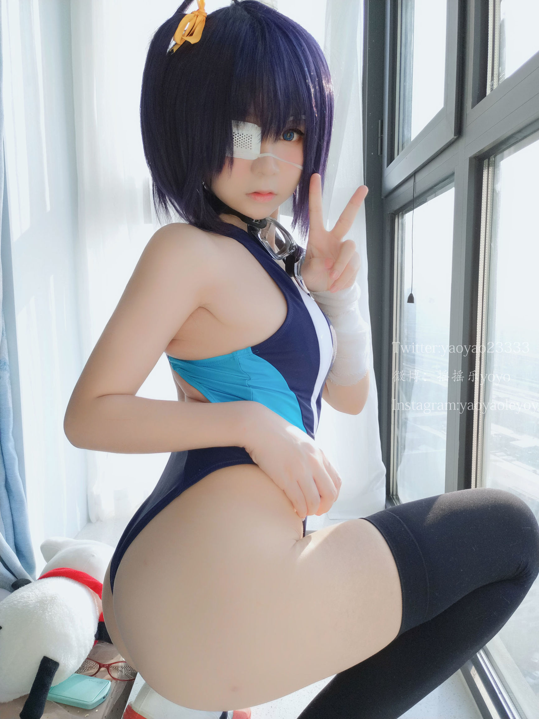 สาวน่ารัก โคเซอร์ ยาวยาวเลกโยโย่ ลิ่วหัว