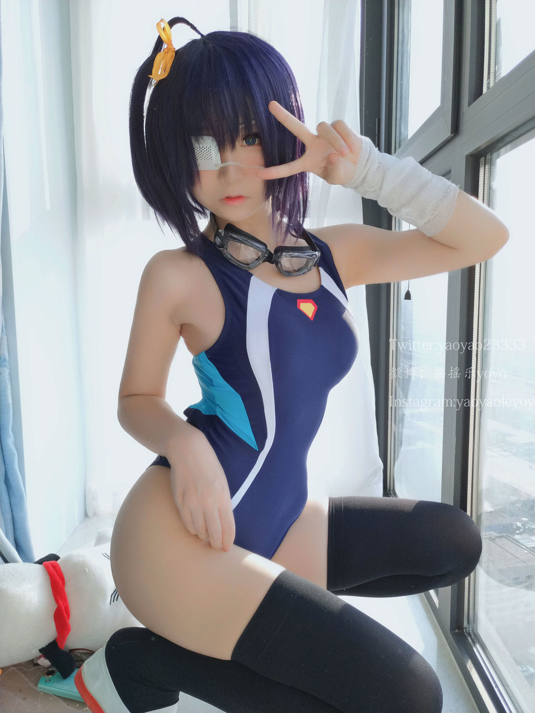 สาวน่ารัก โคเซอร์ ยาวยาวเลกโยโย่ ลิ่วหัว