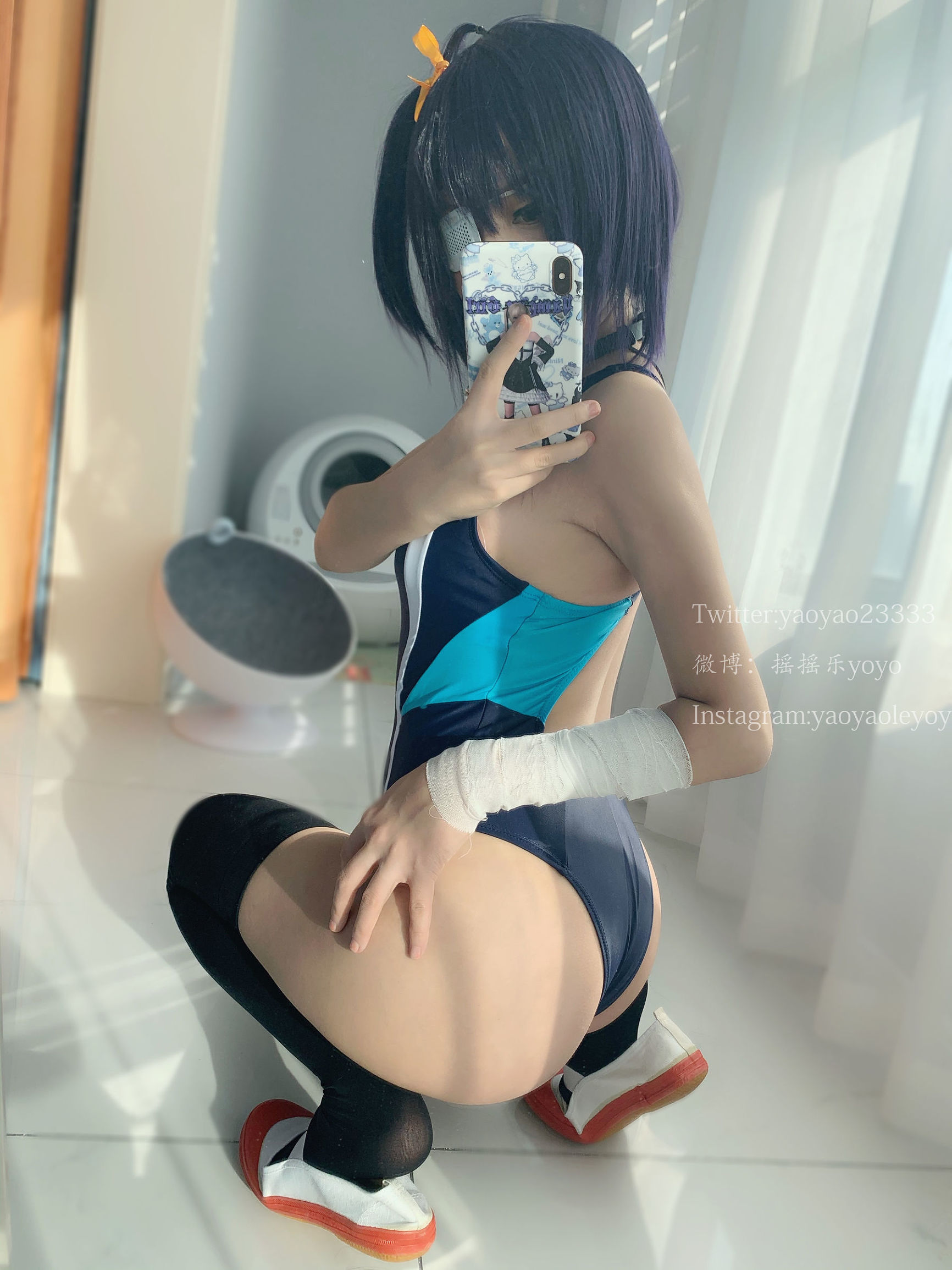 萌妹子Coser摇摇乐yoyo 六花