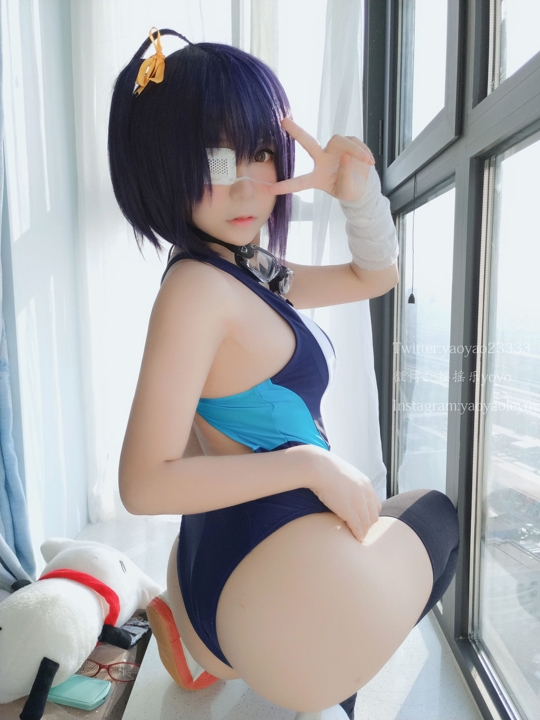สาวน่ารัก โคเซอร์ ยาวยาวเลกโยโย่ ลิ่วหัว