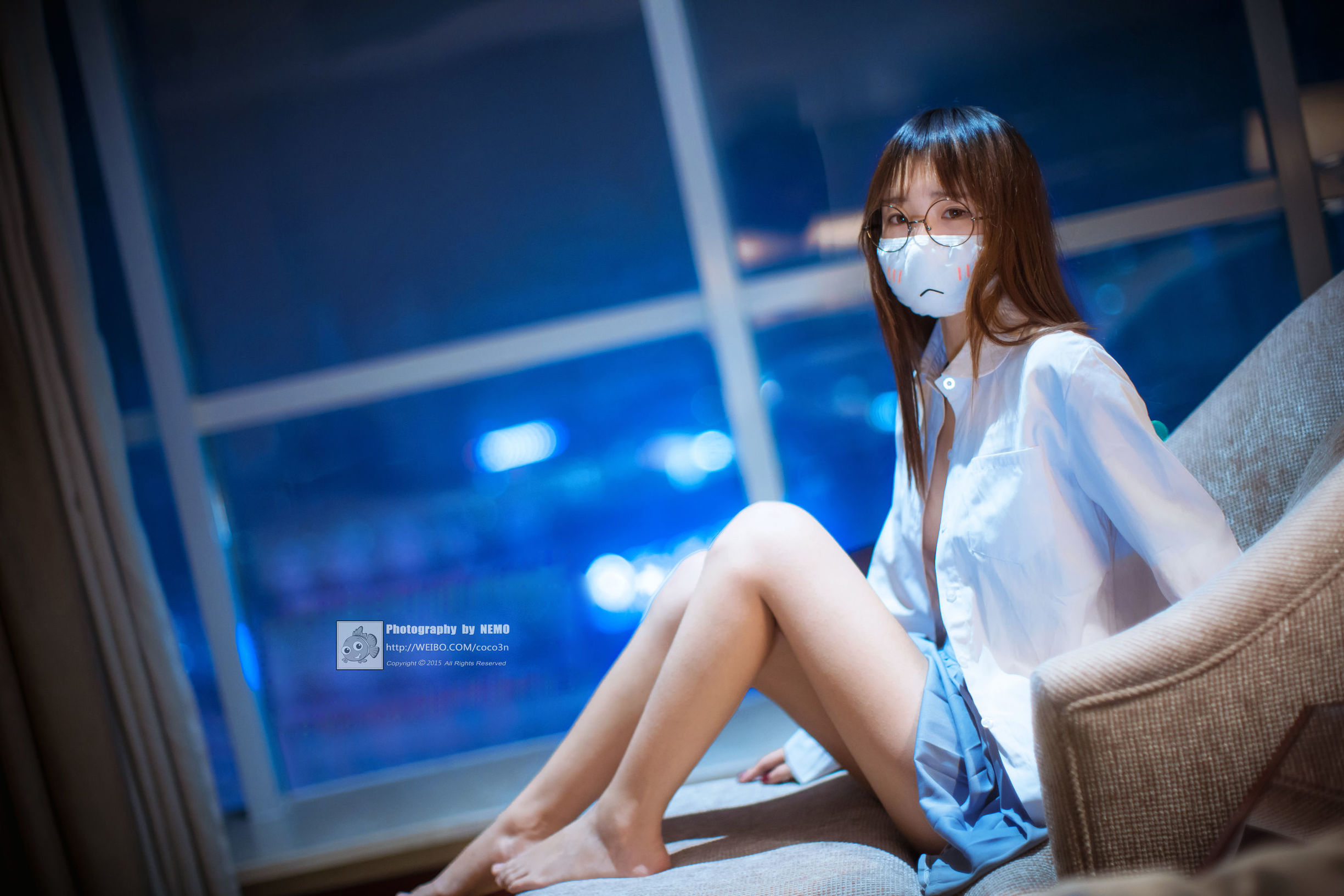 萝莉御子Yumiko 口罩