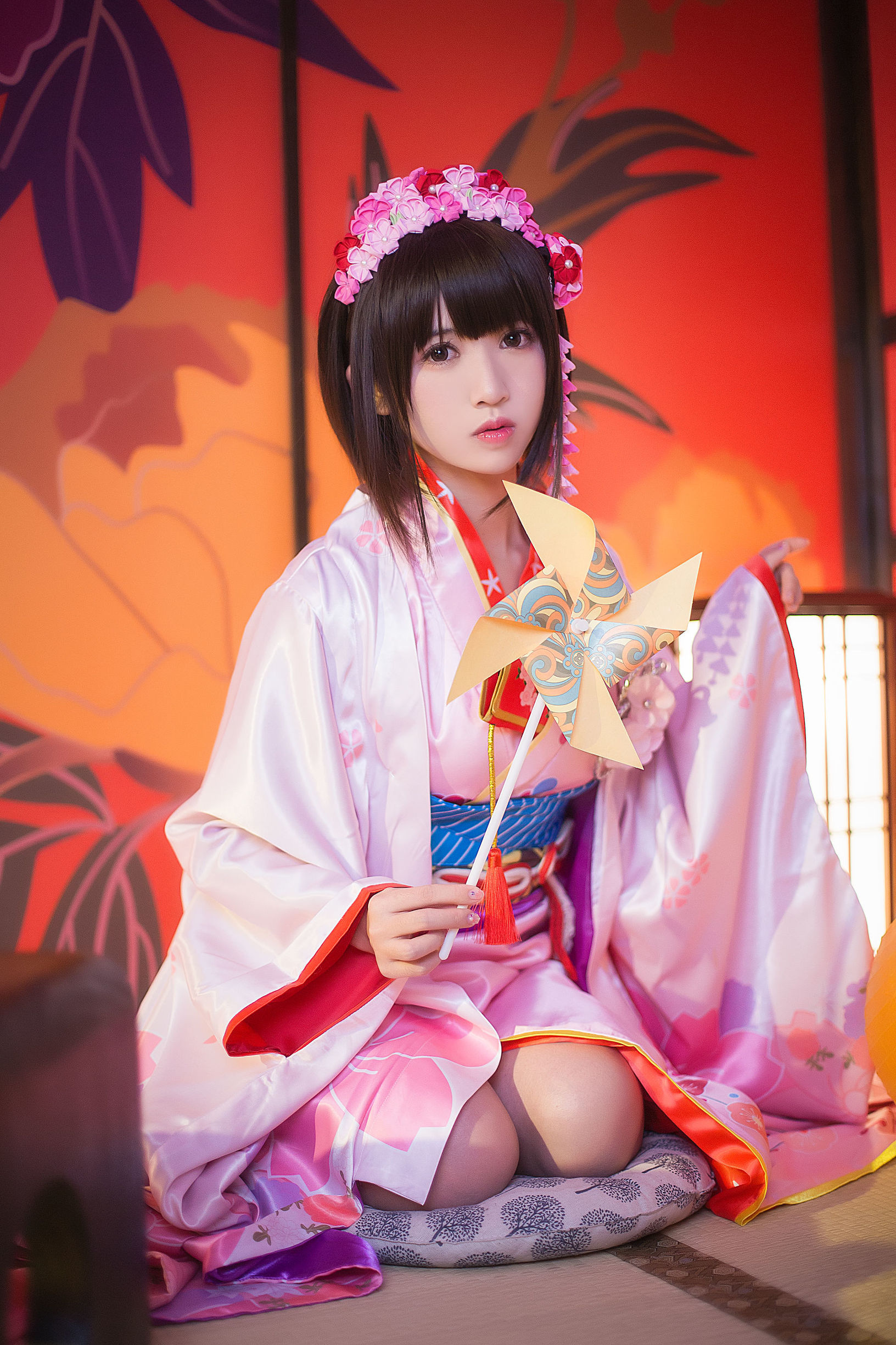 超人气Coser鳗鱼霏儿 圣人惠 和服