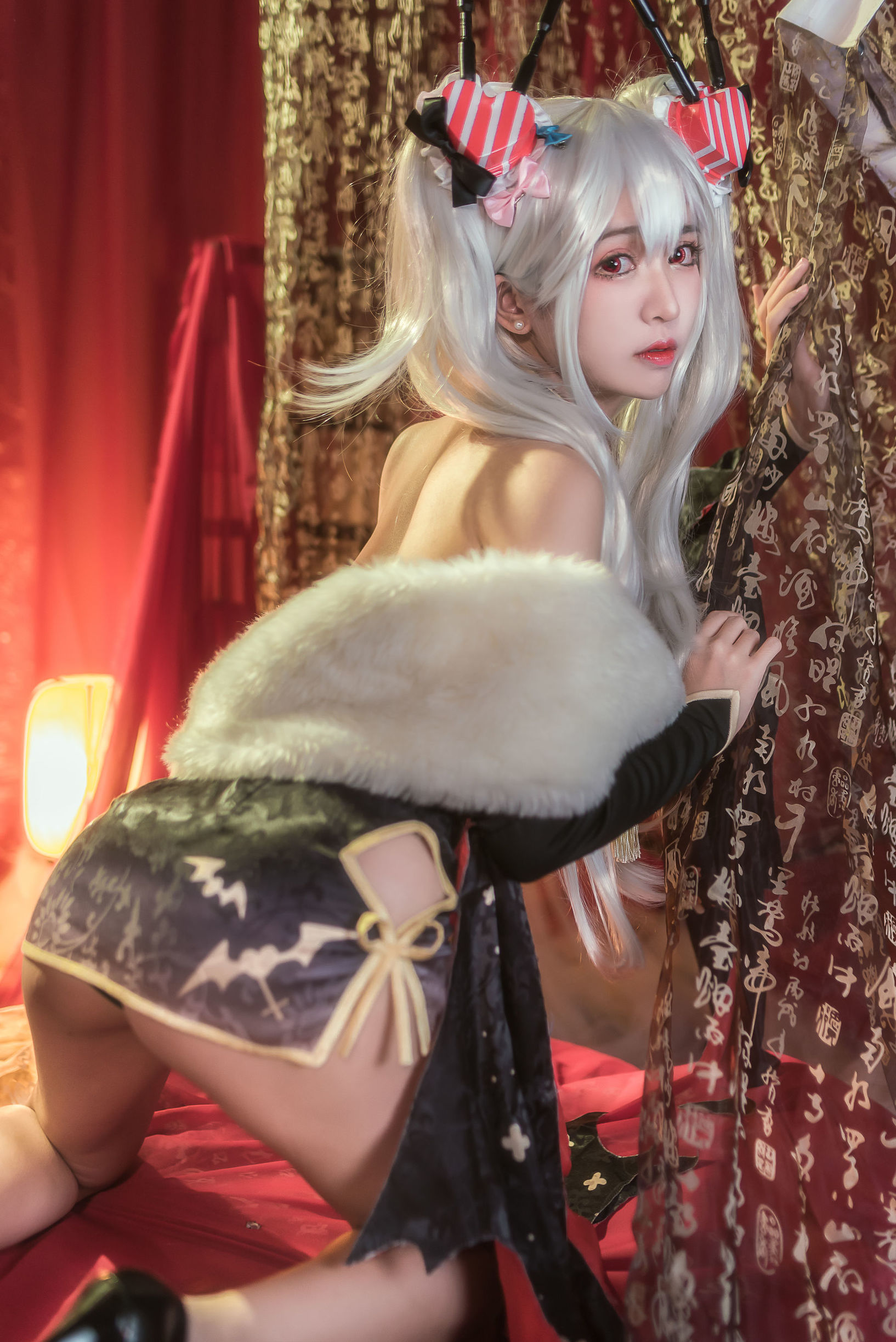 슈퍼 인기 Coser 은어페이얼 비란화상 흡혈귀