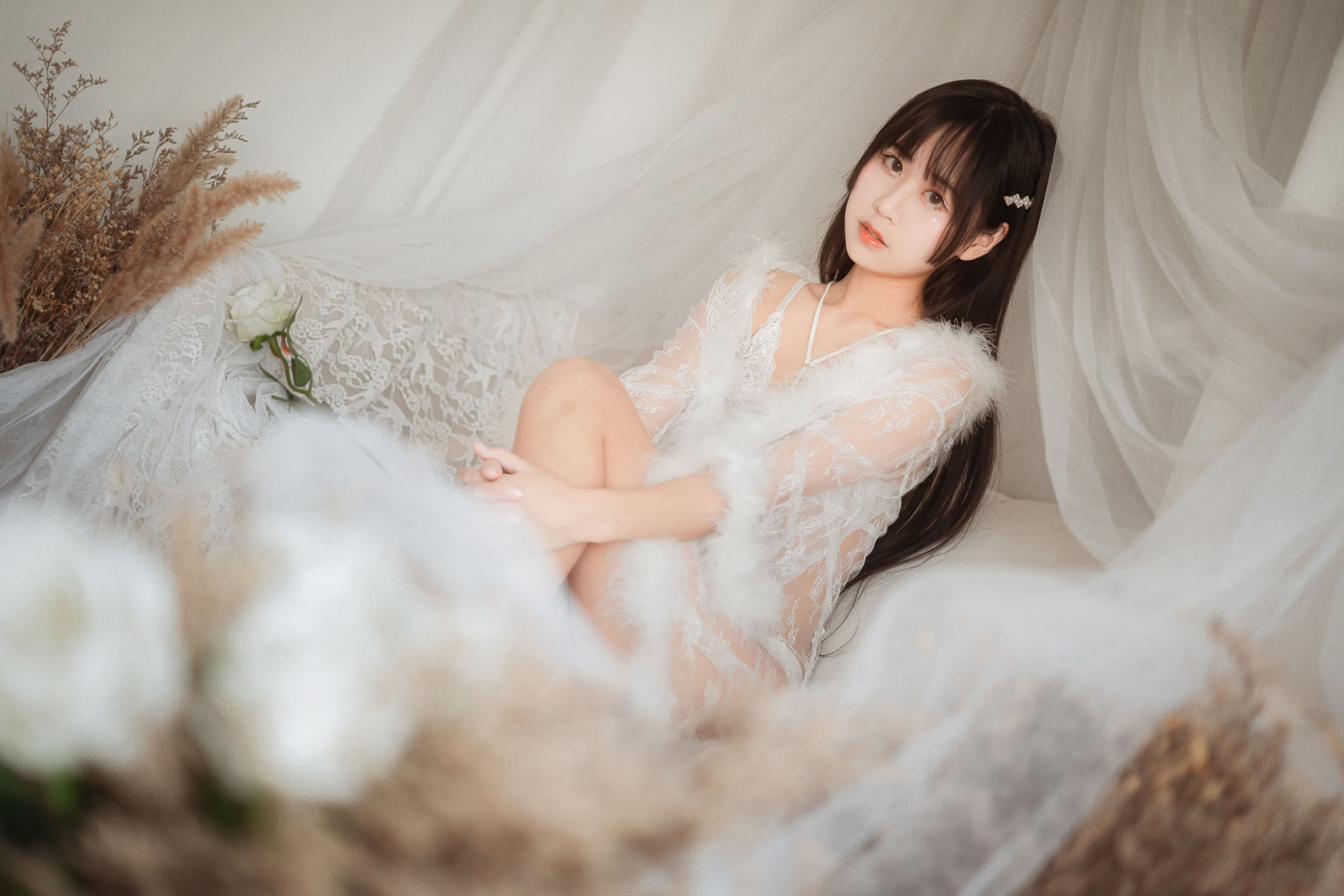 阳光美少女萌芽儿o0 毛绒内衣