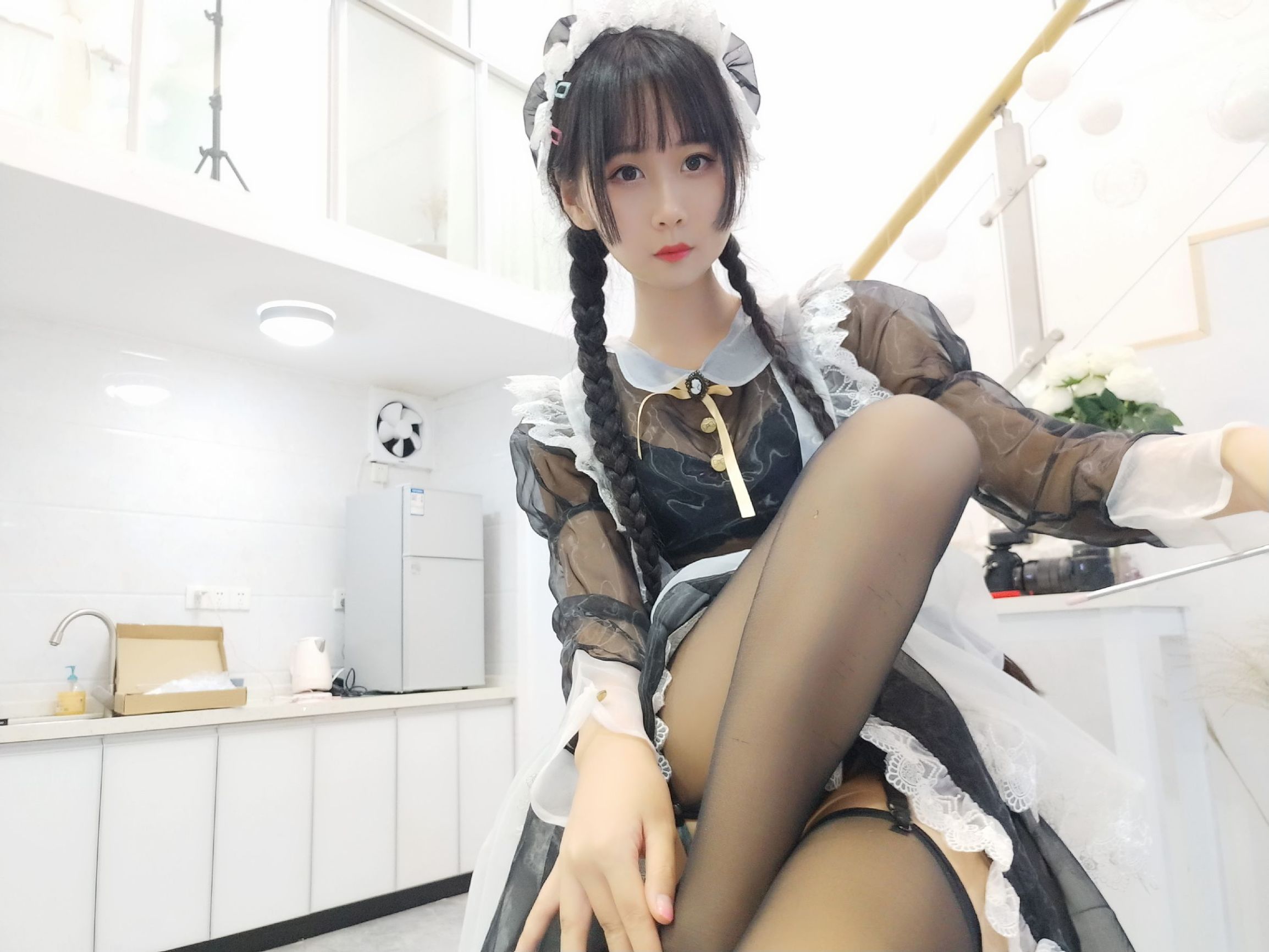 阳光美少女萌芽儿o0 透明女仆