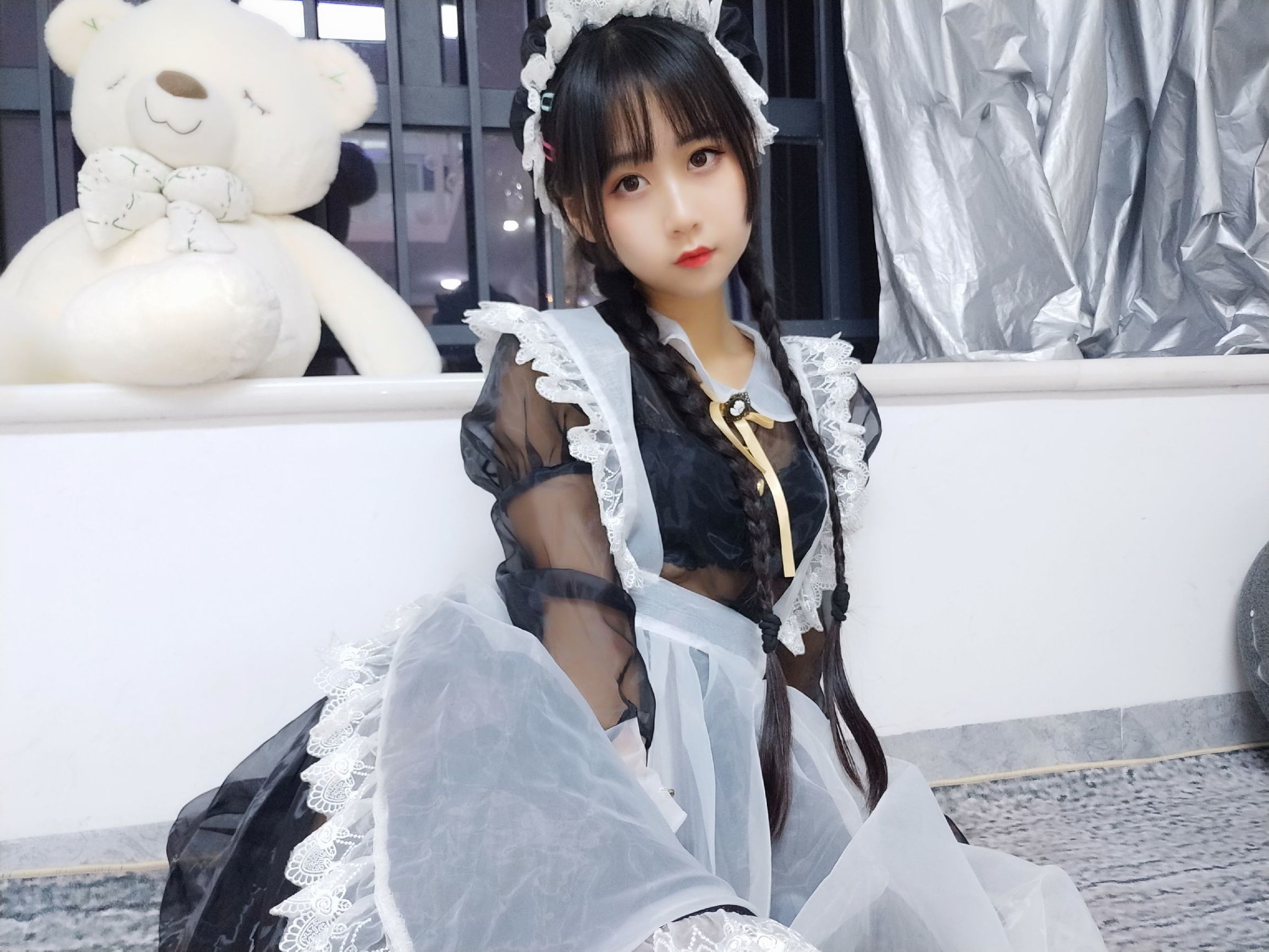 阳光美少女萌芽儿o0 透明女仆