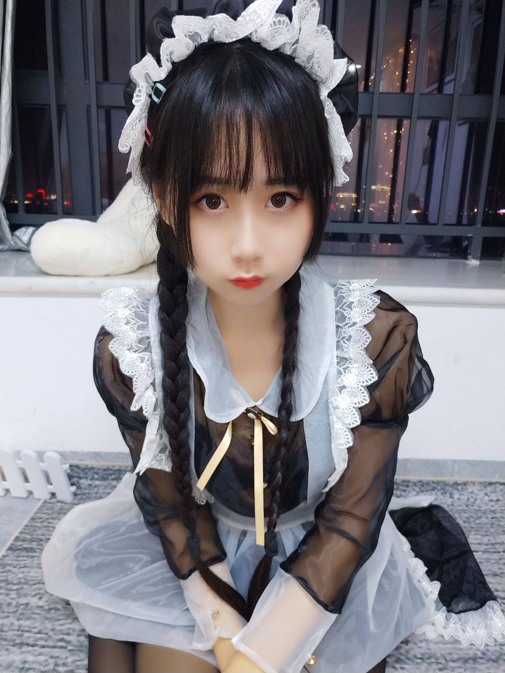 阳光美少女萌芽儿o0 透明女仆