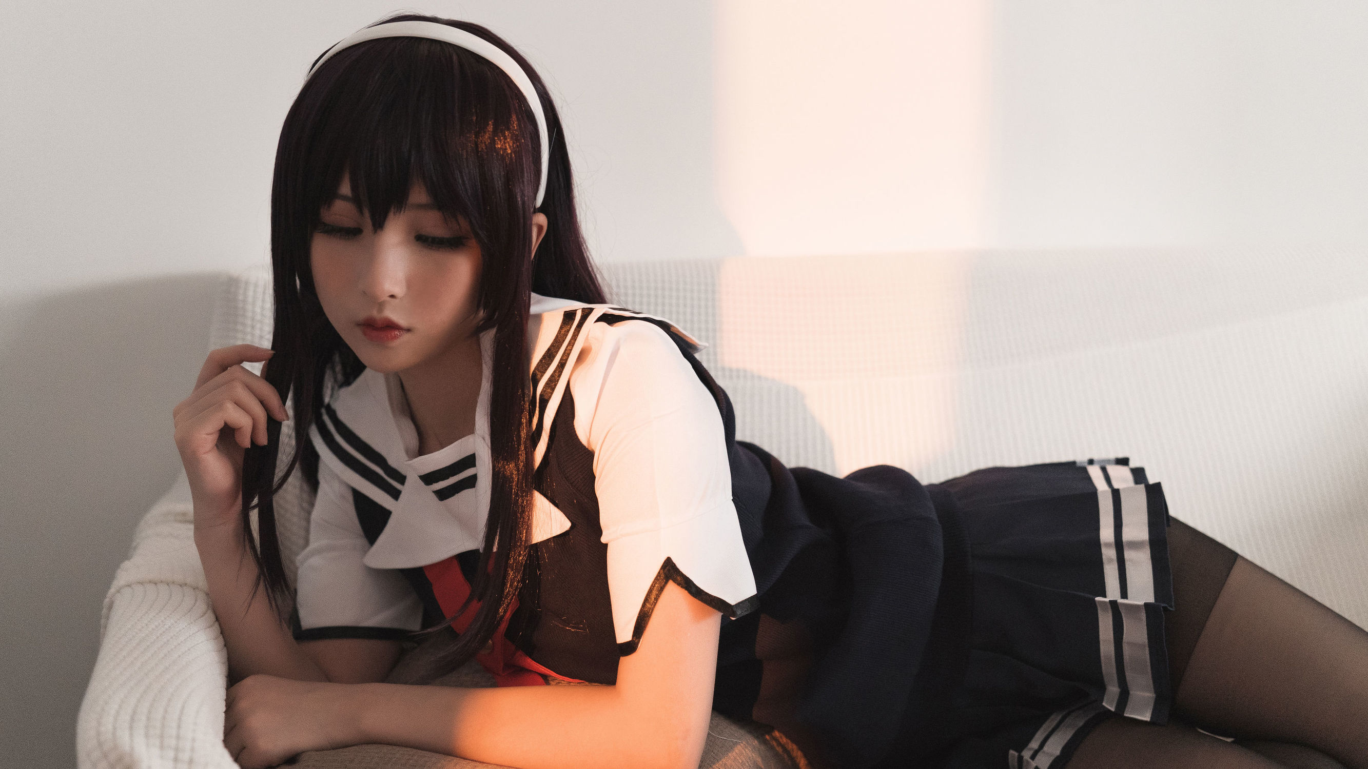 COS Phúc lợi Rioko Lương Lương Tử - Phương Pháp Nuôi Dưỡng Nữ Chính Đường Phố
