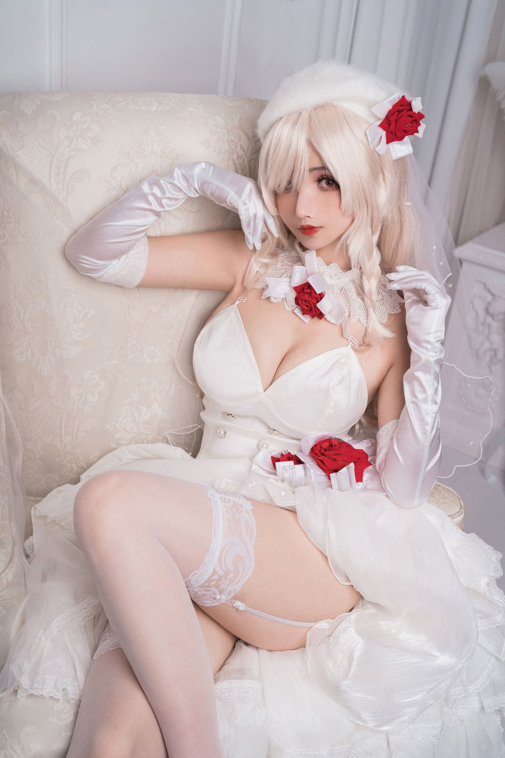 COS福利rioko凉凉子 G36C&花嫁