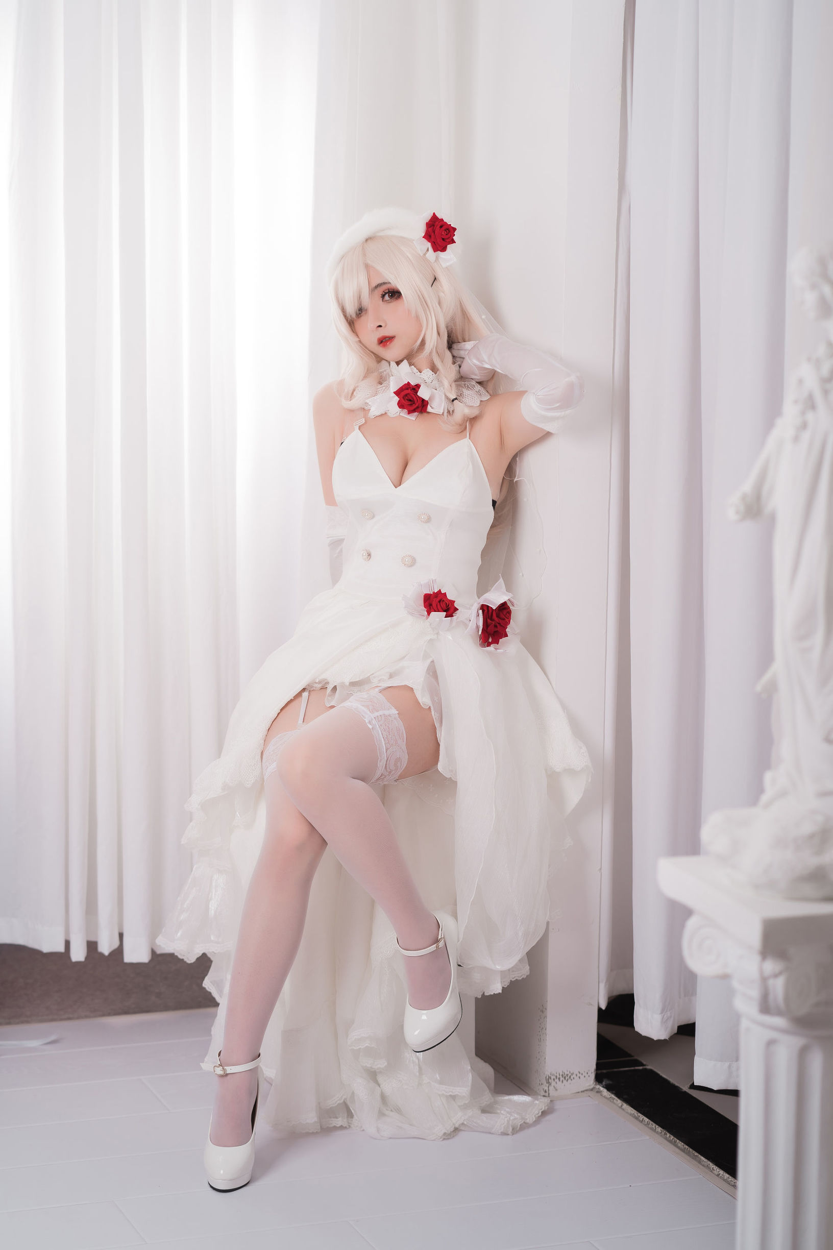 COS福利rioko凉凉子 G36C&花嫁