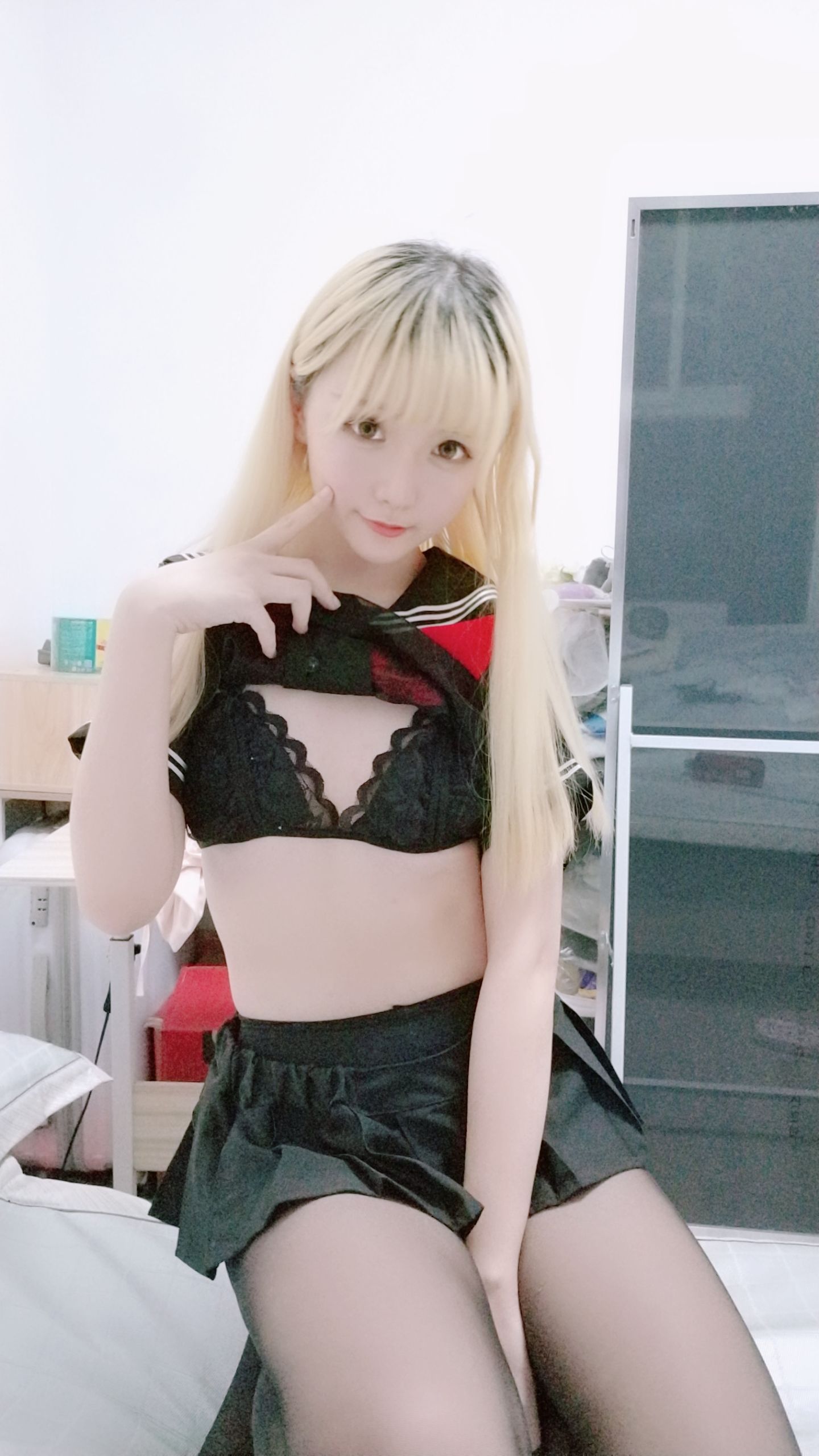 Coser小姐姐星之迟迟 黑制服