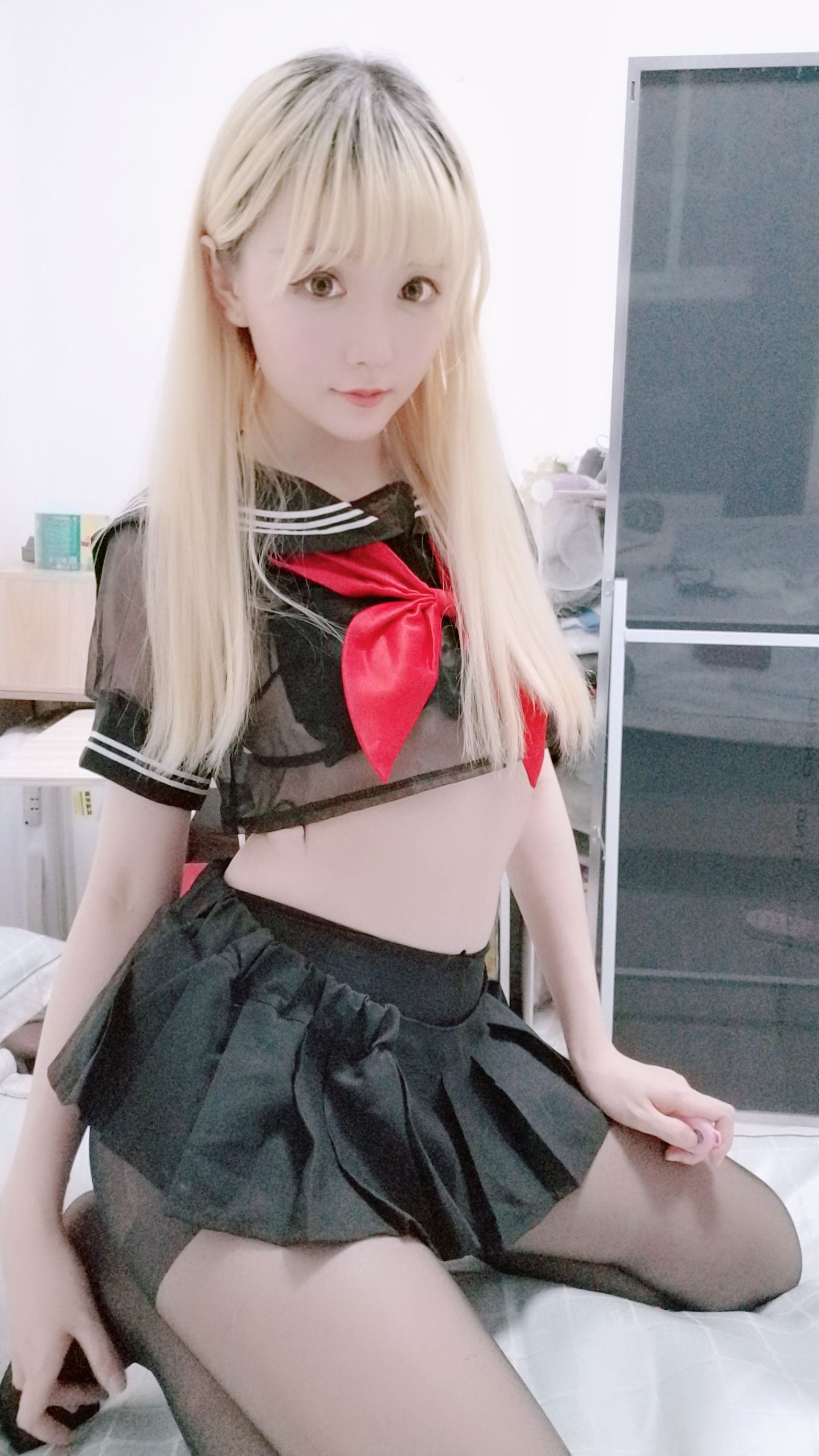 Coser小姐姐星之迟迟 黑制服