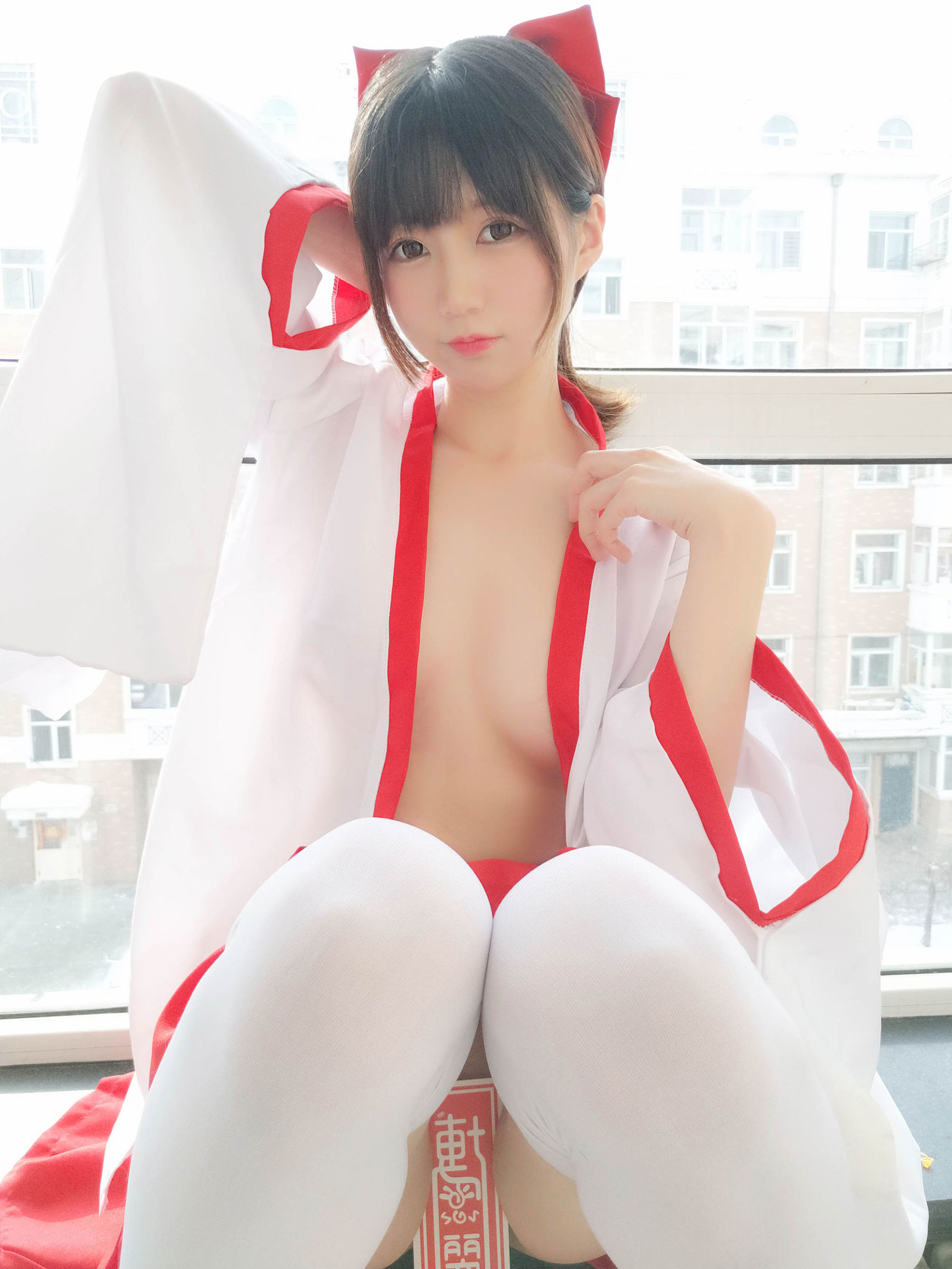 NAGISA魔物喵[fantia] かわいい巫女さん