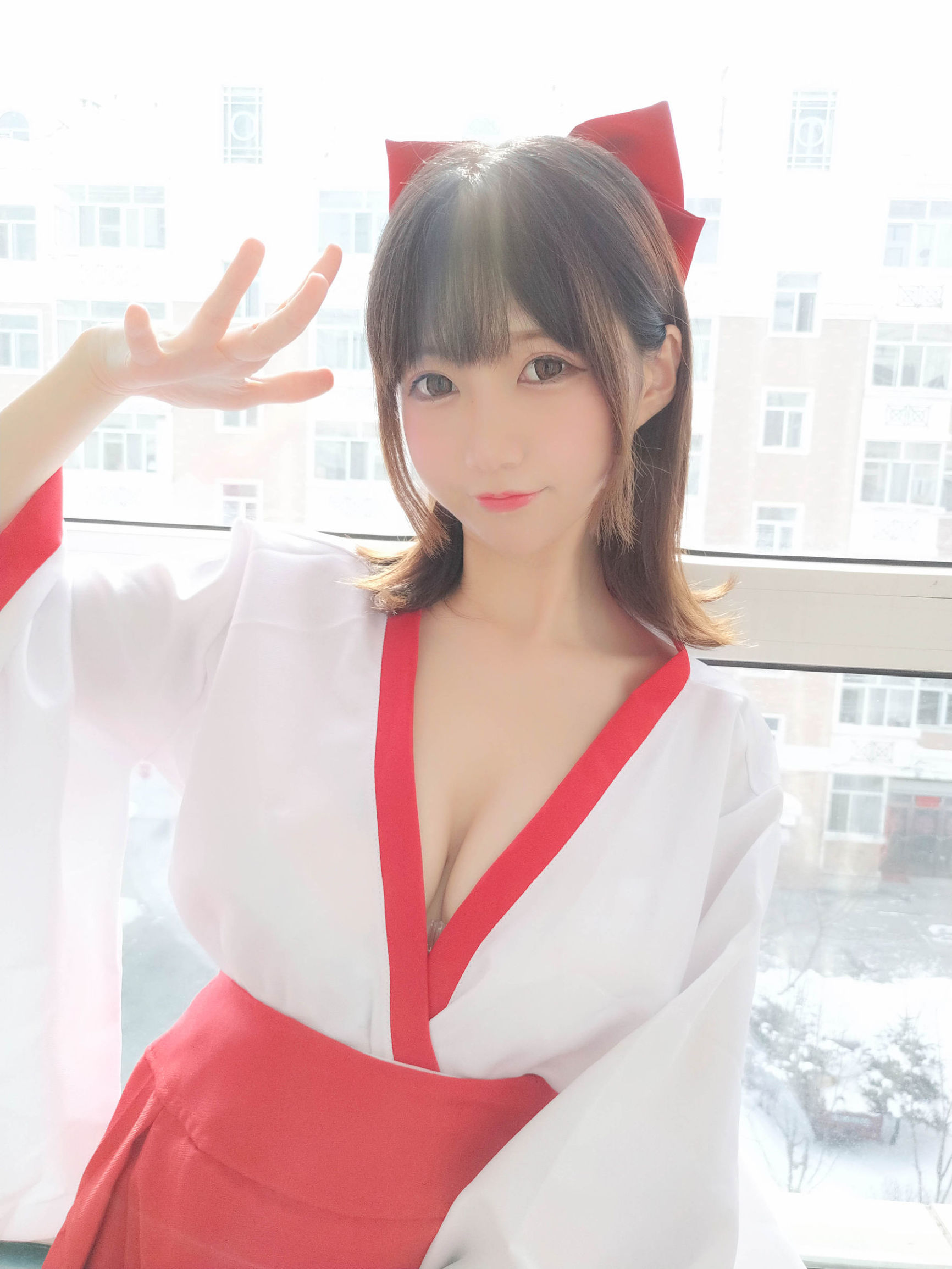 NAGISA's Monster Meow [Fantia] Cute Shrine Maiden 