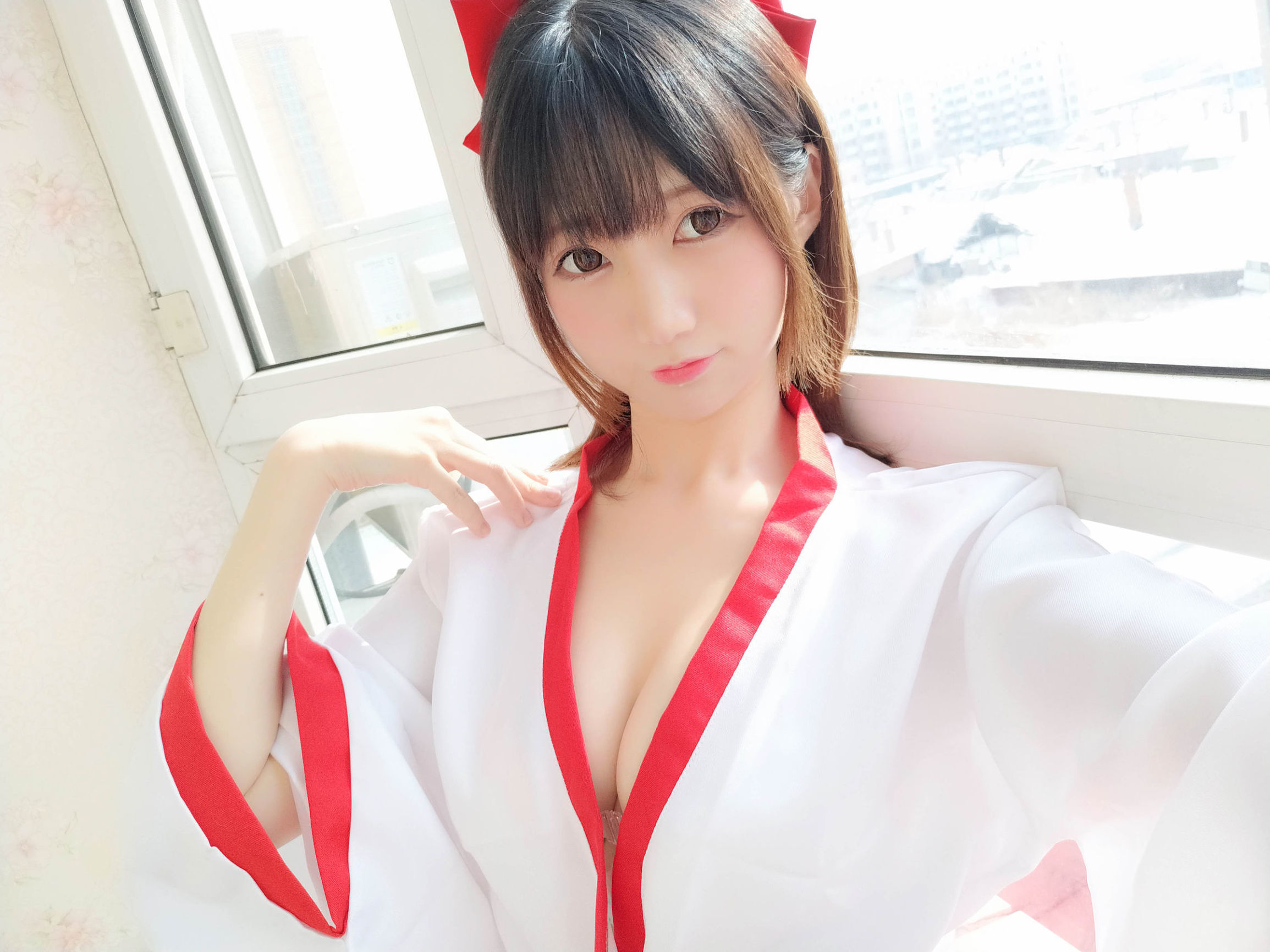 NAGISA's Monster Meow [Fantia] Cute Shrine Maiden 