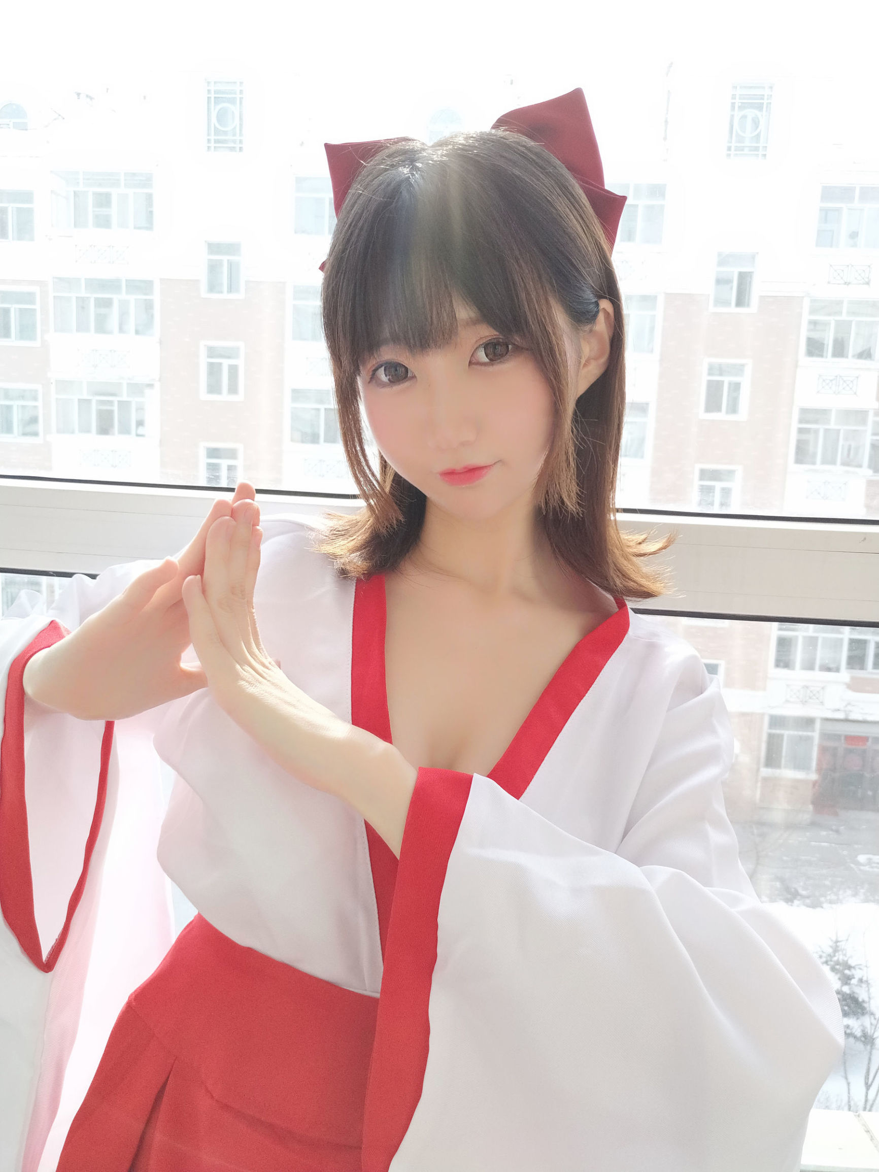 NAGISA魔物喵[fantia] かわいい巫女さん