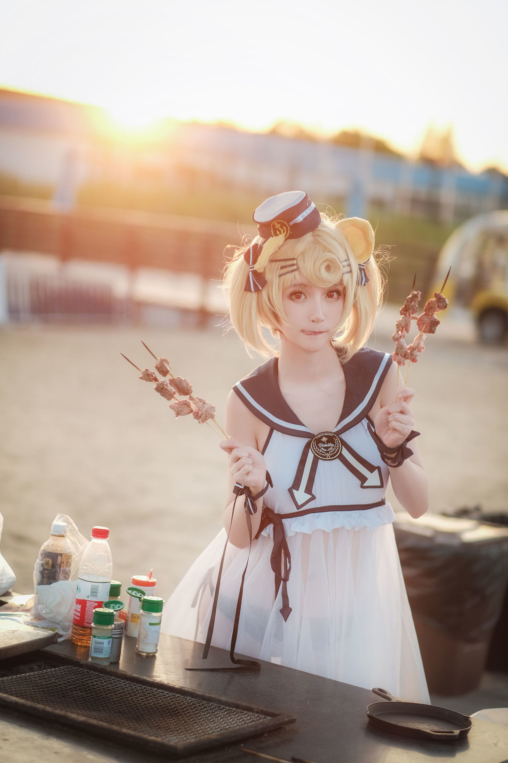 Cosplay ảnh] Blogger thú cưng dễ thương Yui Cá vàng - Gumi Đồ bơi