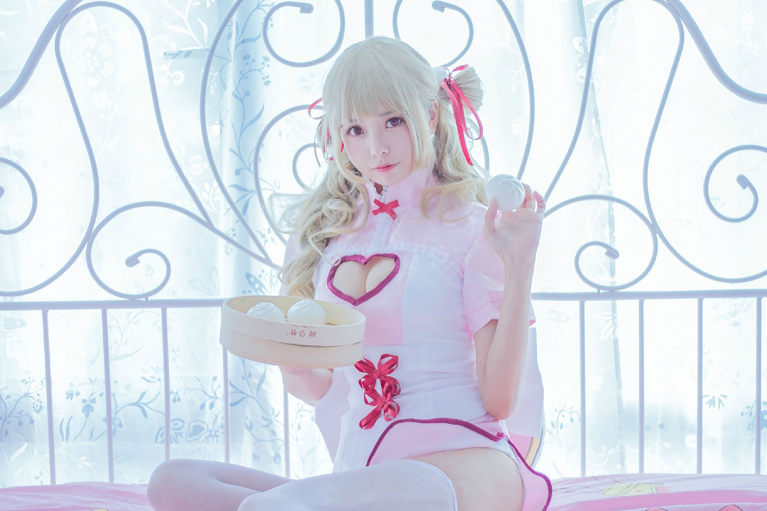 [Cosplay写真] 萌系小野妹子w - 双马尾什么的太可爱了