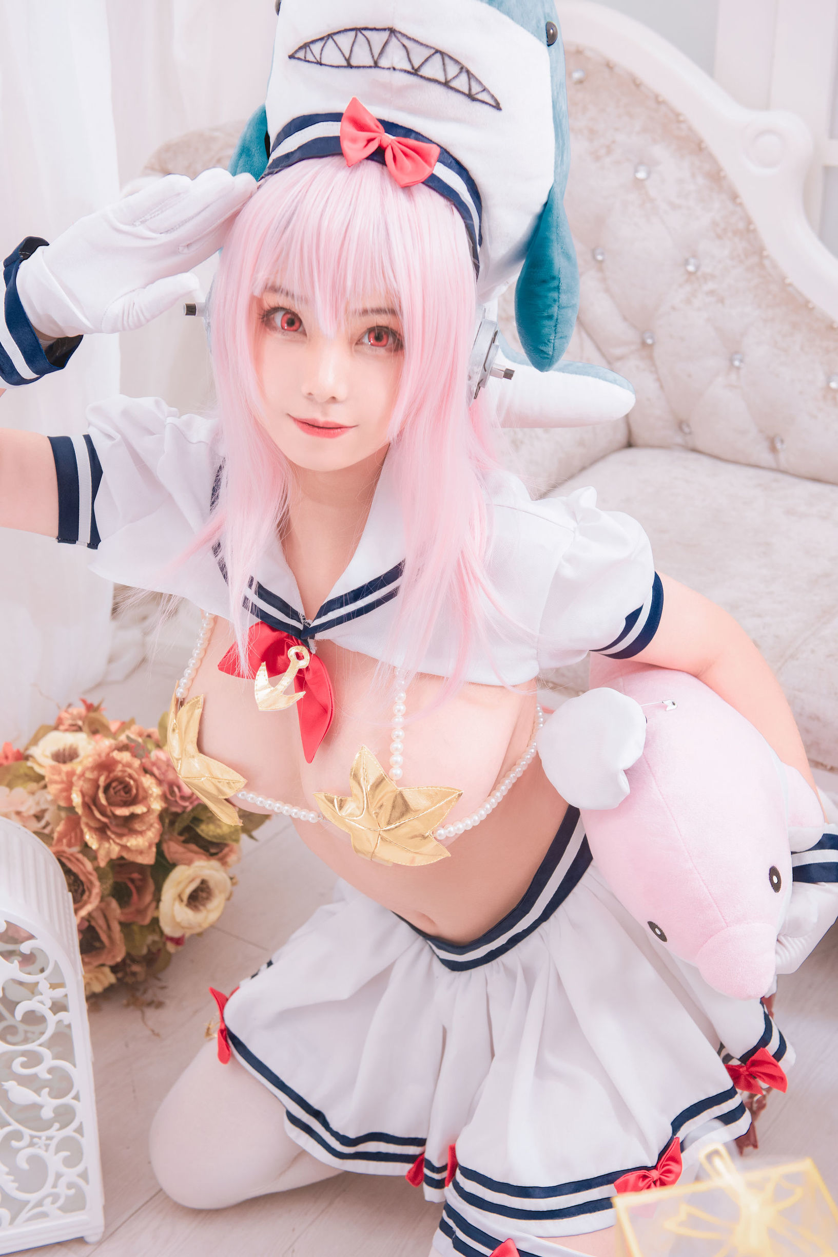 Cosplay ภาพถ่าย] สไตล์โมเอะ พี่สาว ฮันนี่จู๊สแคทคิว - โซนิโกะ ราศีมีน
