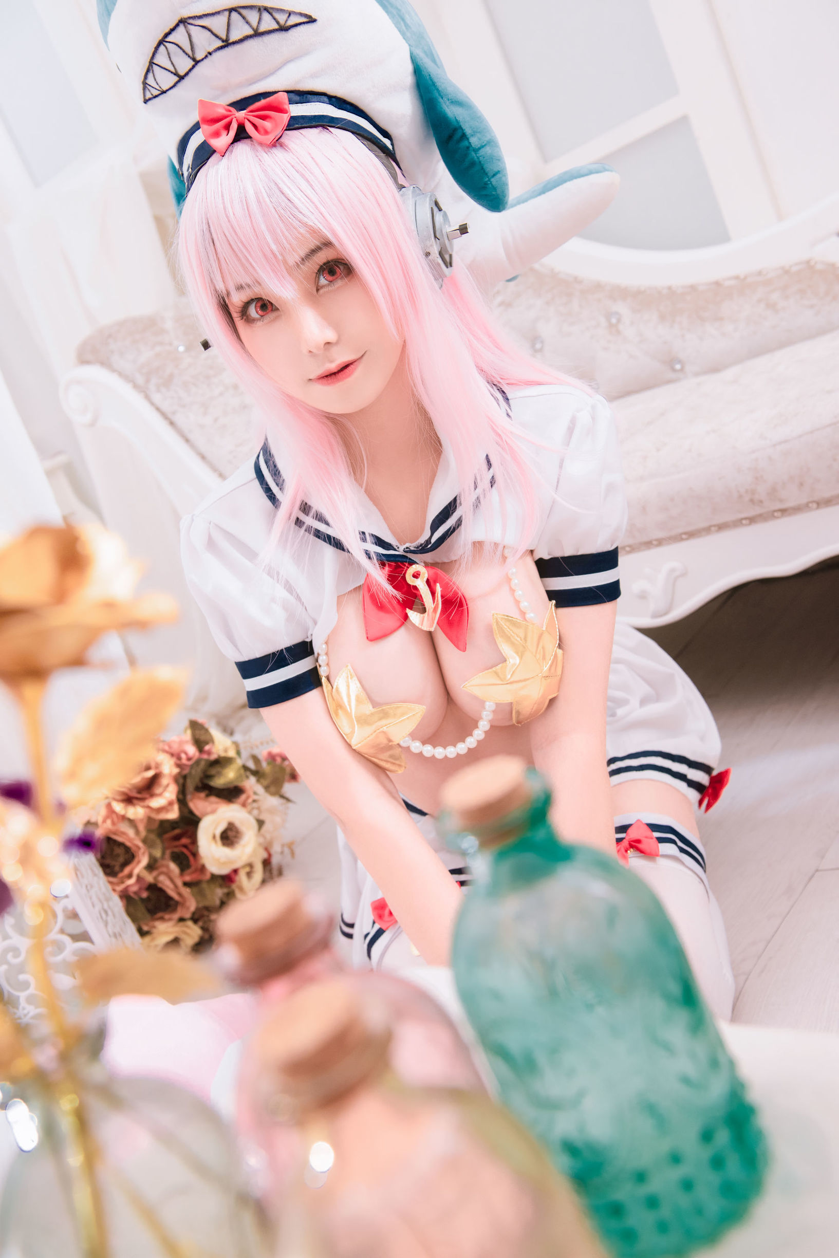 Cosplay ภาพถ่าย] สไตล์โมเอะ พี่สาว ฮันนี่จู๊สแคทคิว - โซนิโกะ ราศีมีน