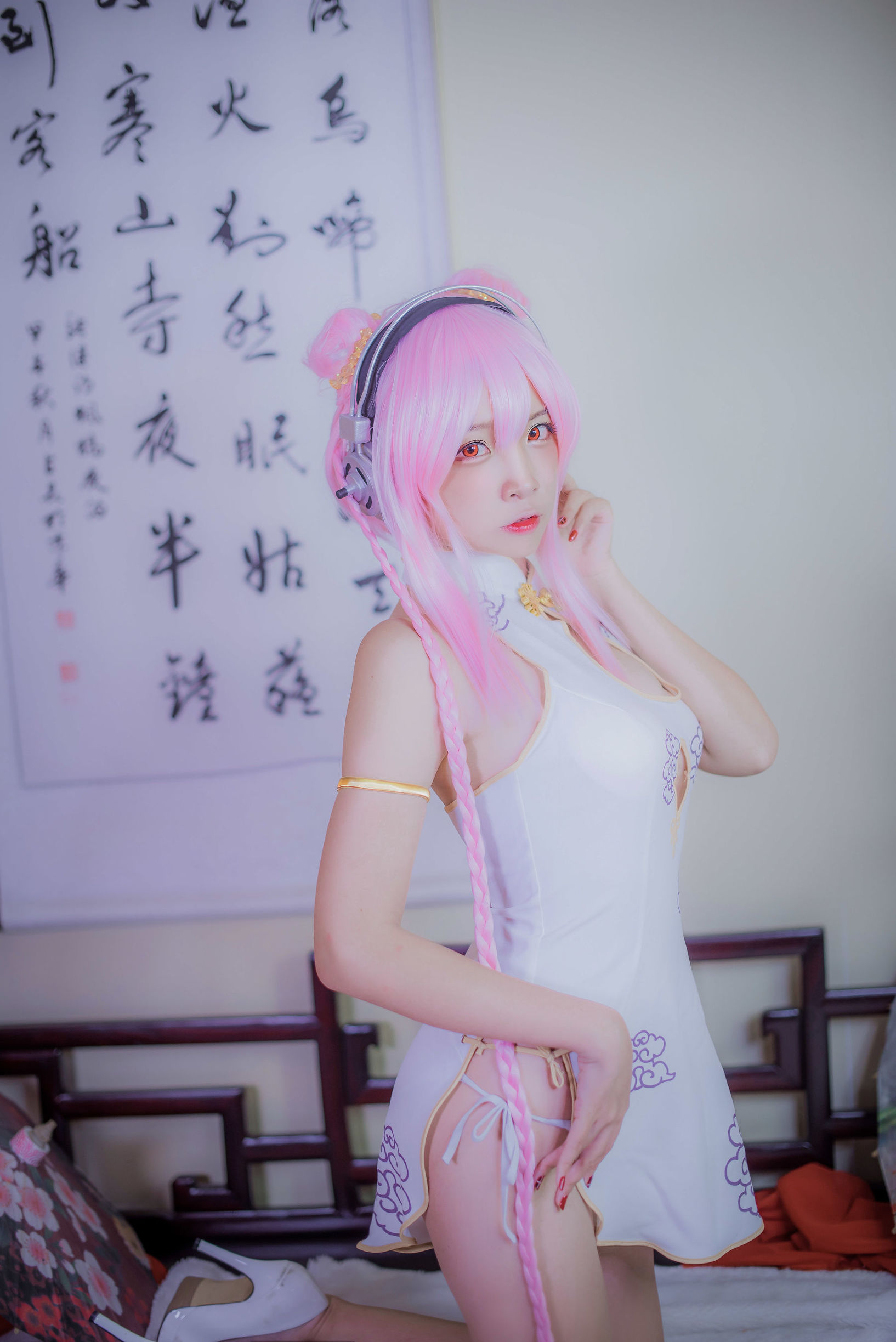 コスプレ写真] 人気コスプレイヤー二佐Nisa - ソニ子旗袍