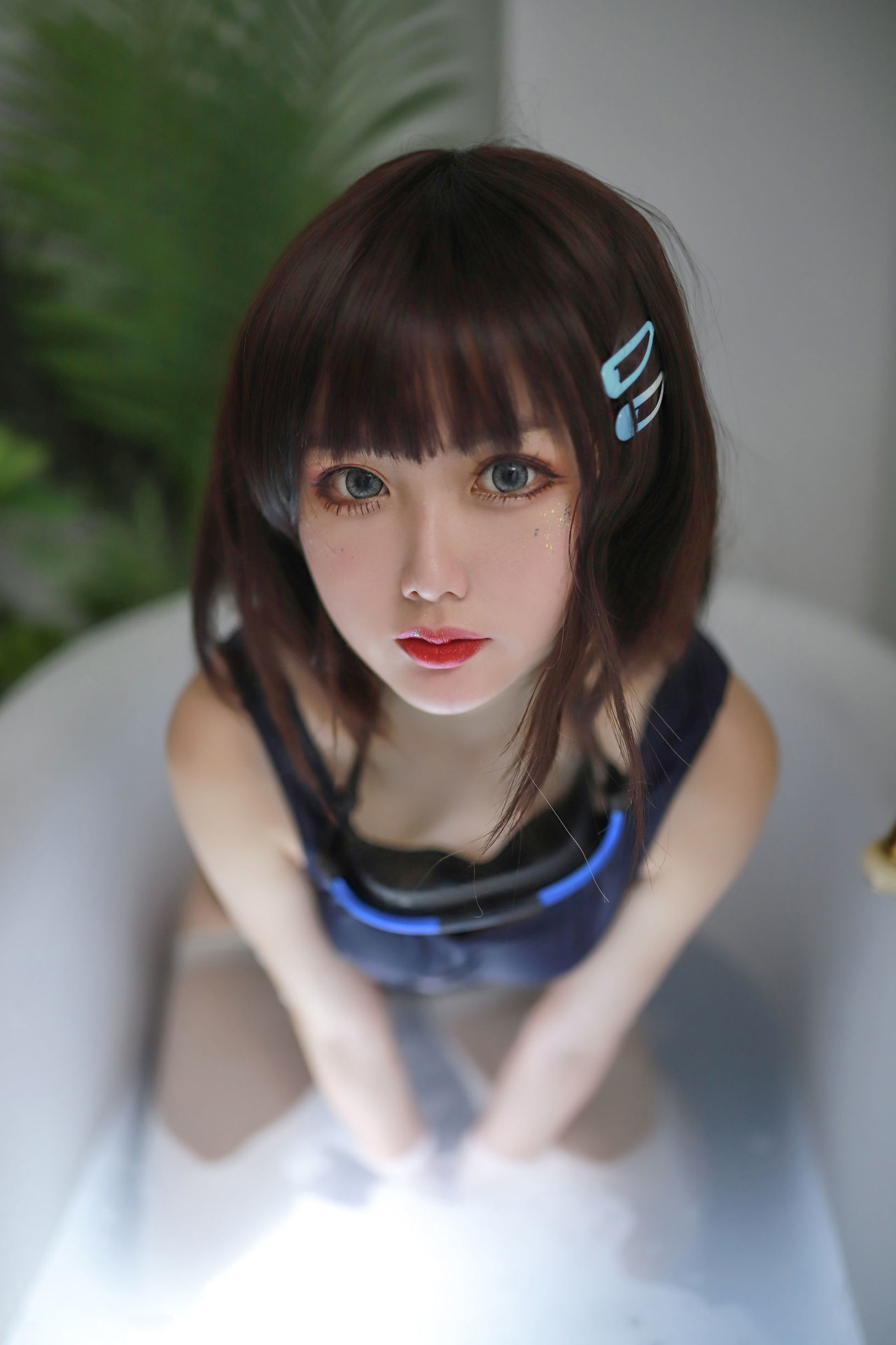 คอสเพลย์ภาพถ่าย] อนิเมะบล็อกเกอร์ของคุณแดงแดง - ชุดว่ายน้ำฤดูร้อน อ่างอาบน้ำ