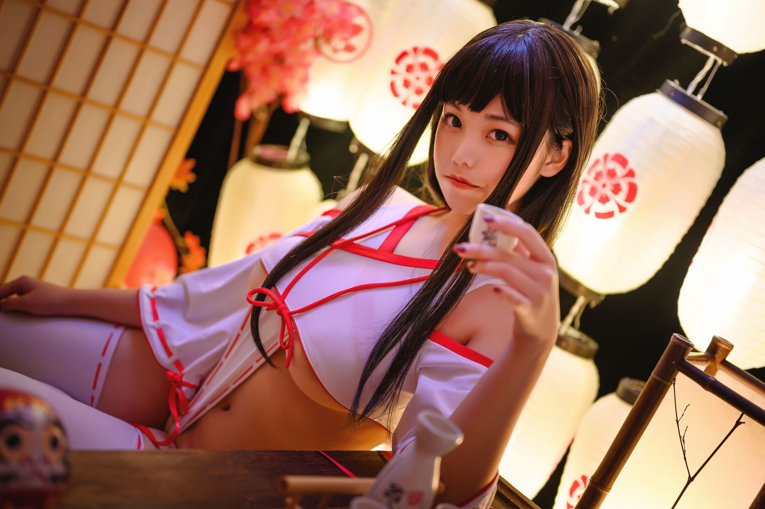 คอสเพลย์ภาพถ่าย] สไตล์โมเอะ สาวน้อย มิฉือเหมียวชิว - มิโกะ