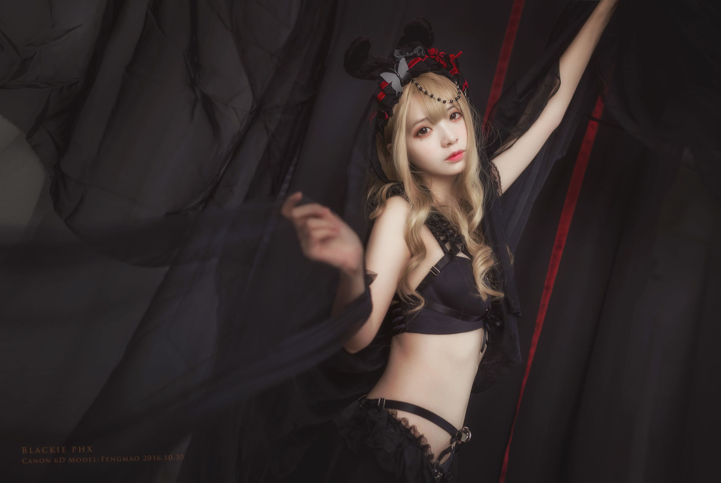 Cosplay Photos] Feng Mao ss - Black Rose