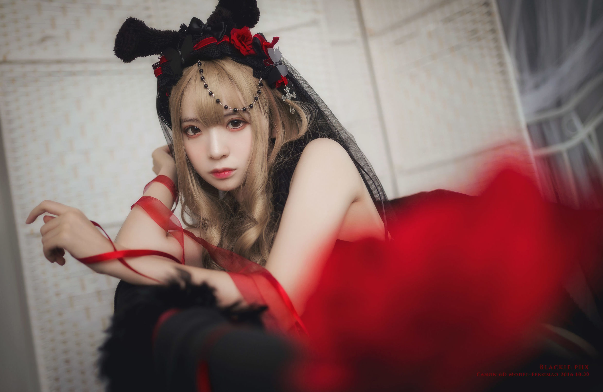 Cosplay Photos] Feng Mao ss - Black Rose