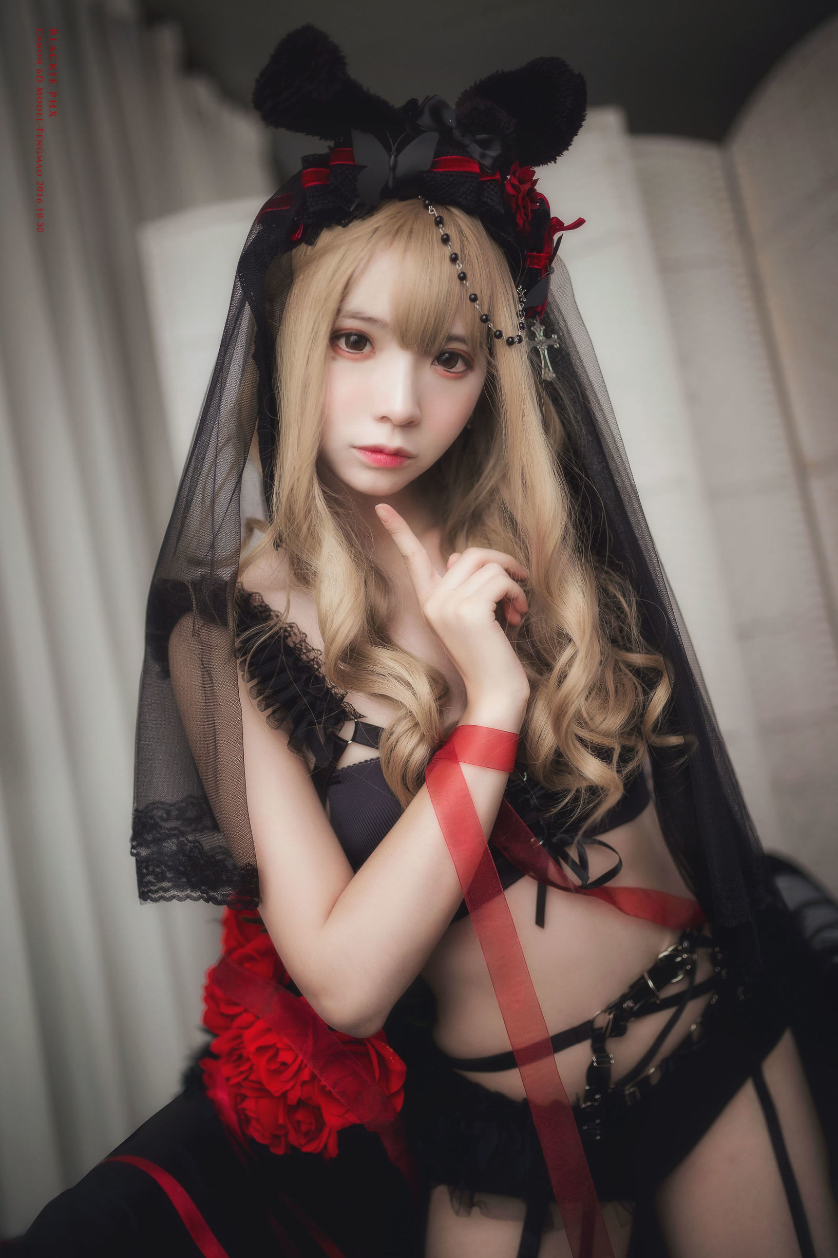 Cosplay Photos] Feng Mao ss - Black Rose