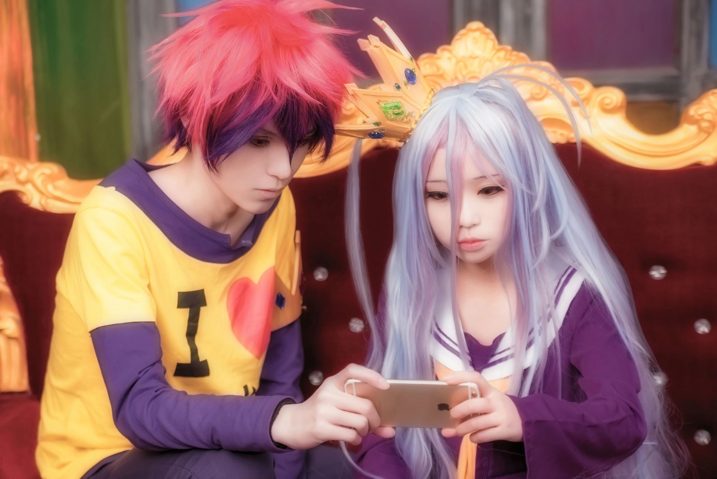 Cosplay Ảnh] Moe Mei Bạch Dịch Tử Giáo Chủ - No Game No Life