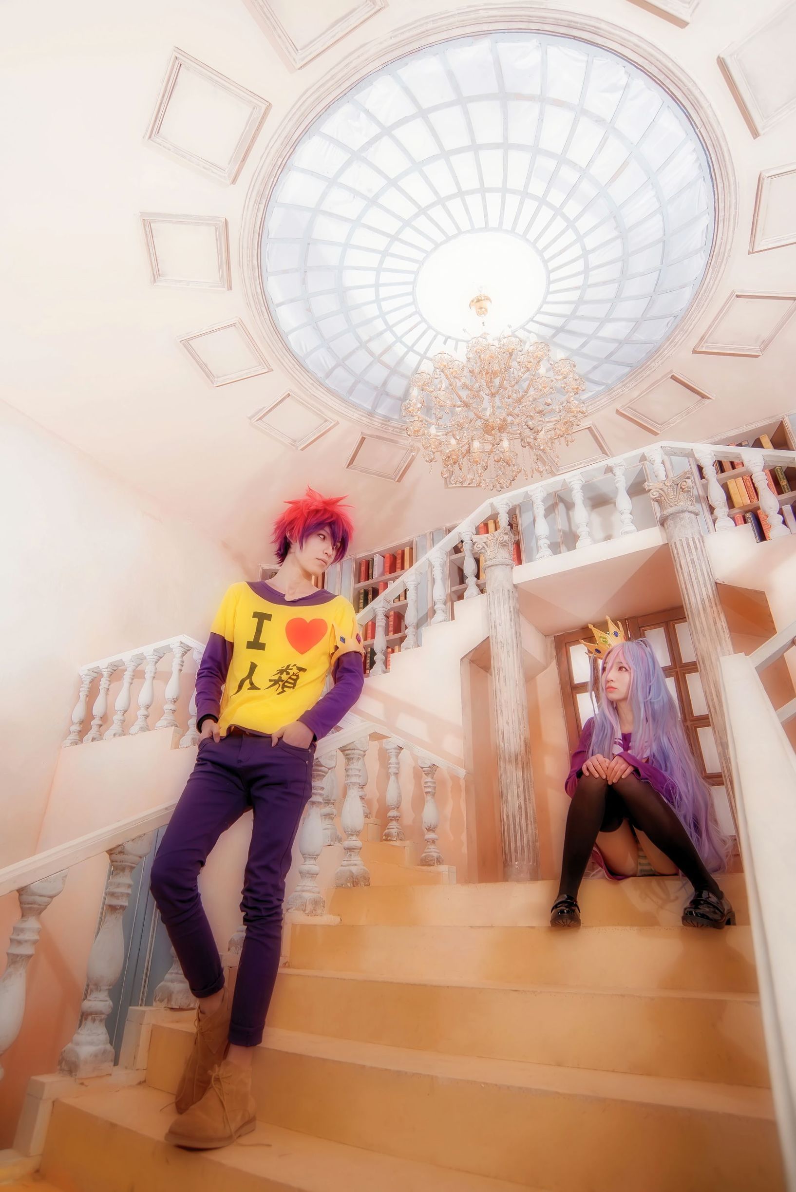 Cosplay Ảnh] Moe Mei Bạch Dịch Tử Giáo Chủ - No Game No Life