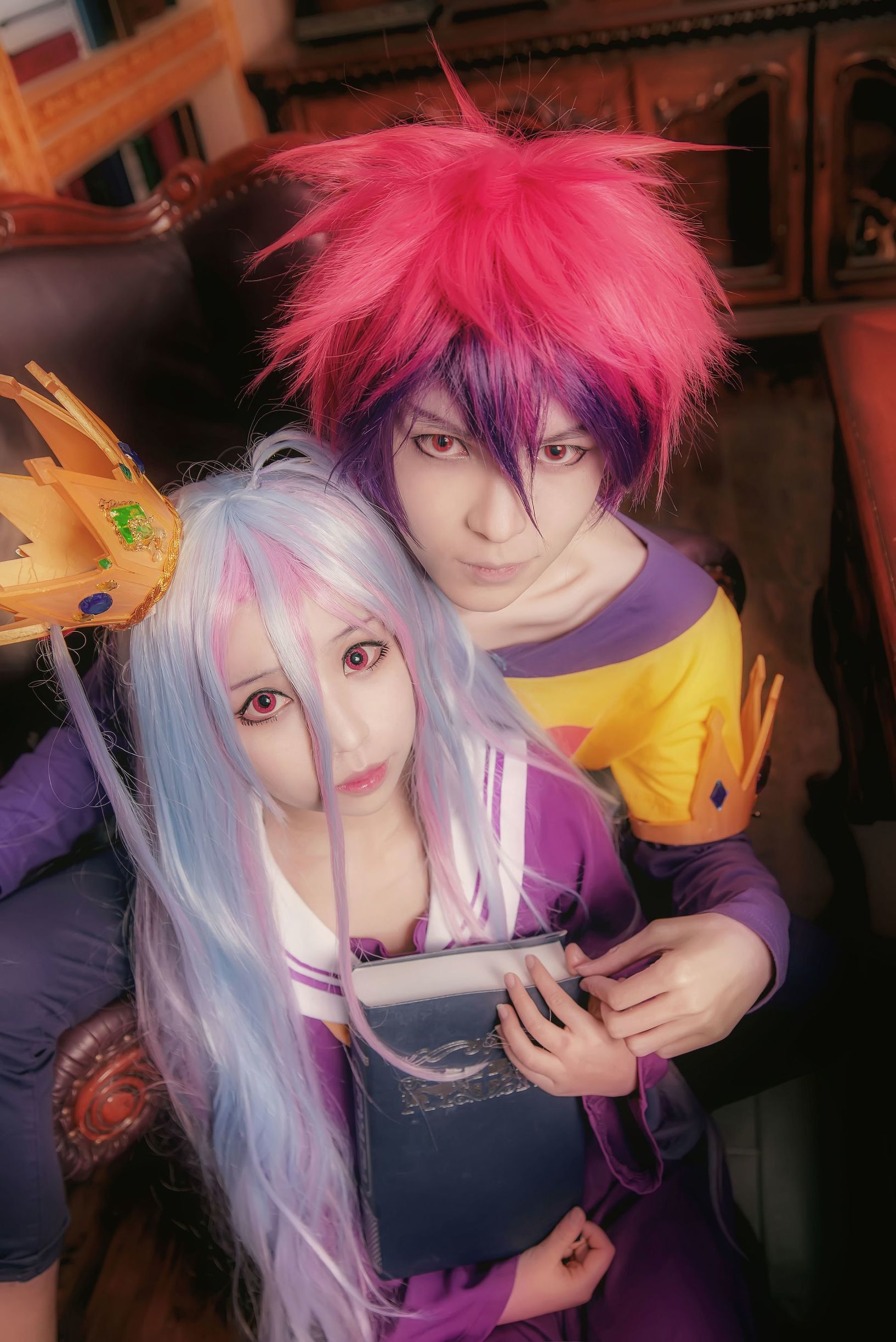Cosplay Ảnh] Moe Mei Bạch Dịch Tử Giáo Chủ - No Game No Life