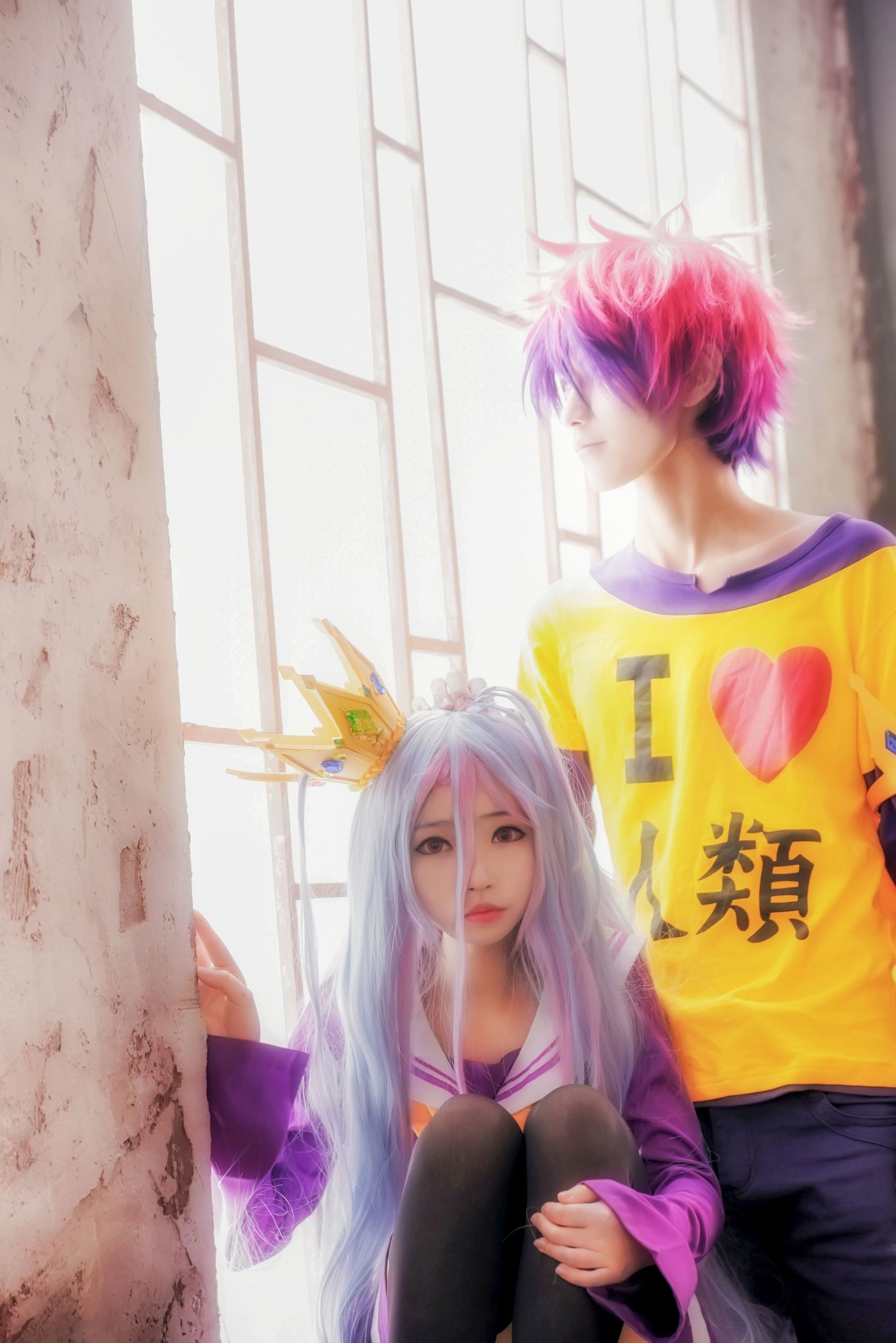 Cosplay Ảnh] Moe Mei Bạch Dịch Tử Giáo Chủ - No Game No Life
