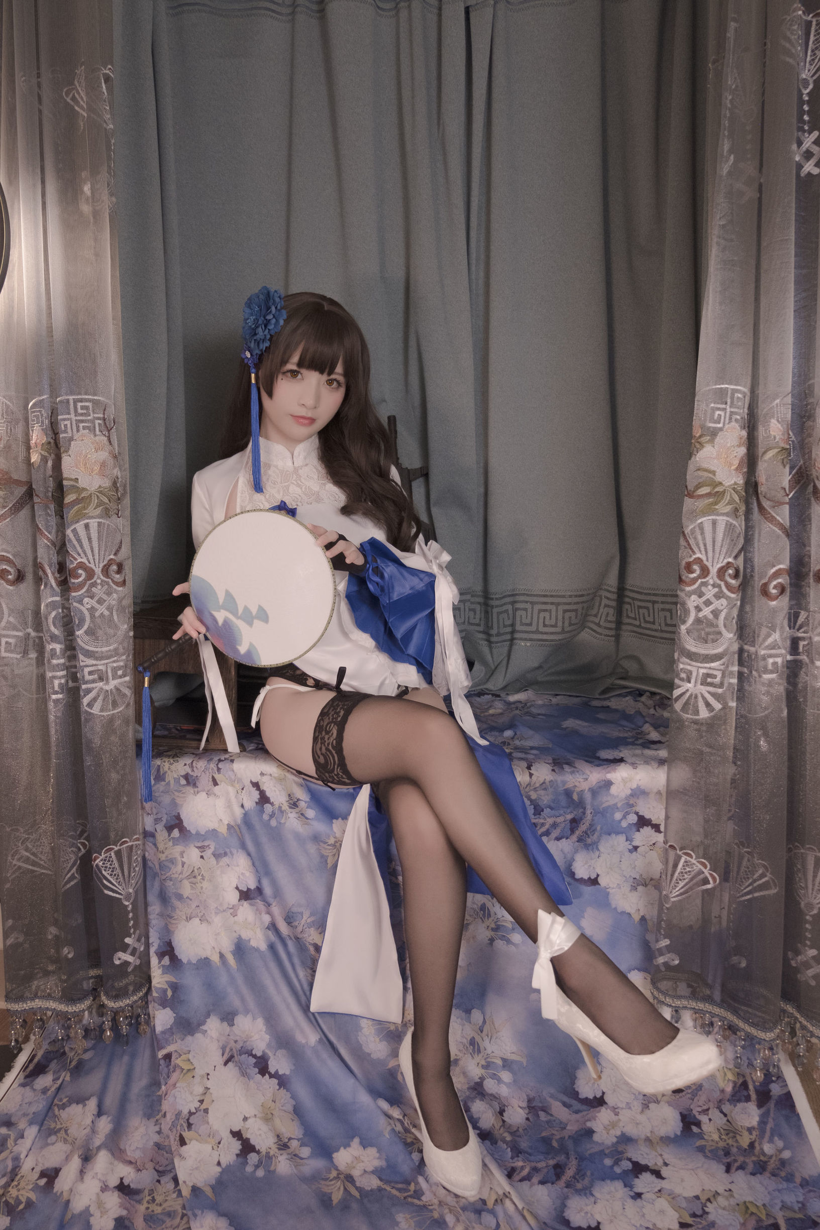 Cosplay ภาพถ่าย] Coser โฮชิโนะ ซาโอริ - 95 หยกหลิงหลง