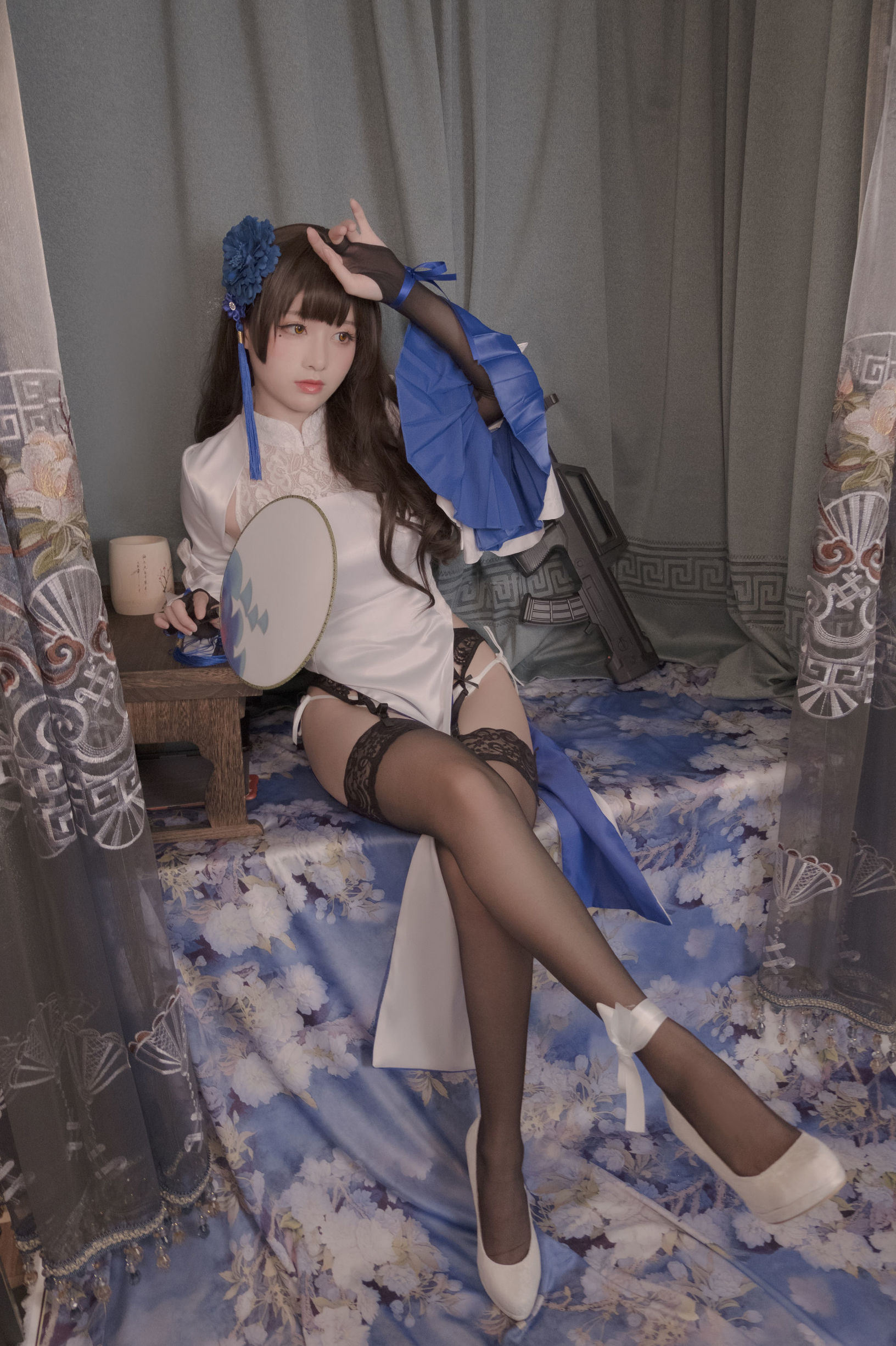 Cosplay ภาพถ่าย] Coser โฮชิโนะ ซาโอริ - 95 หยกหลิงหลง