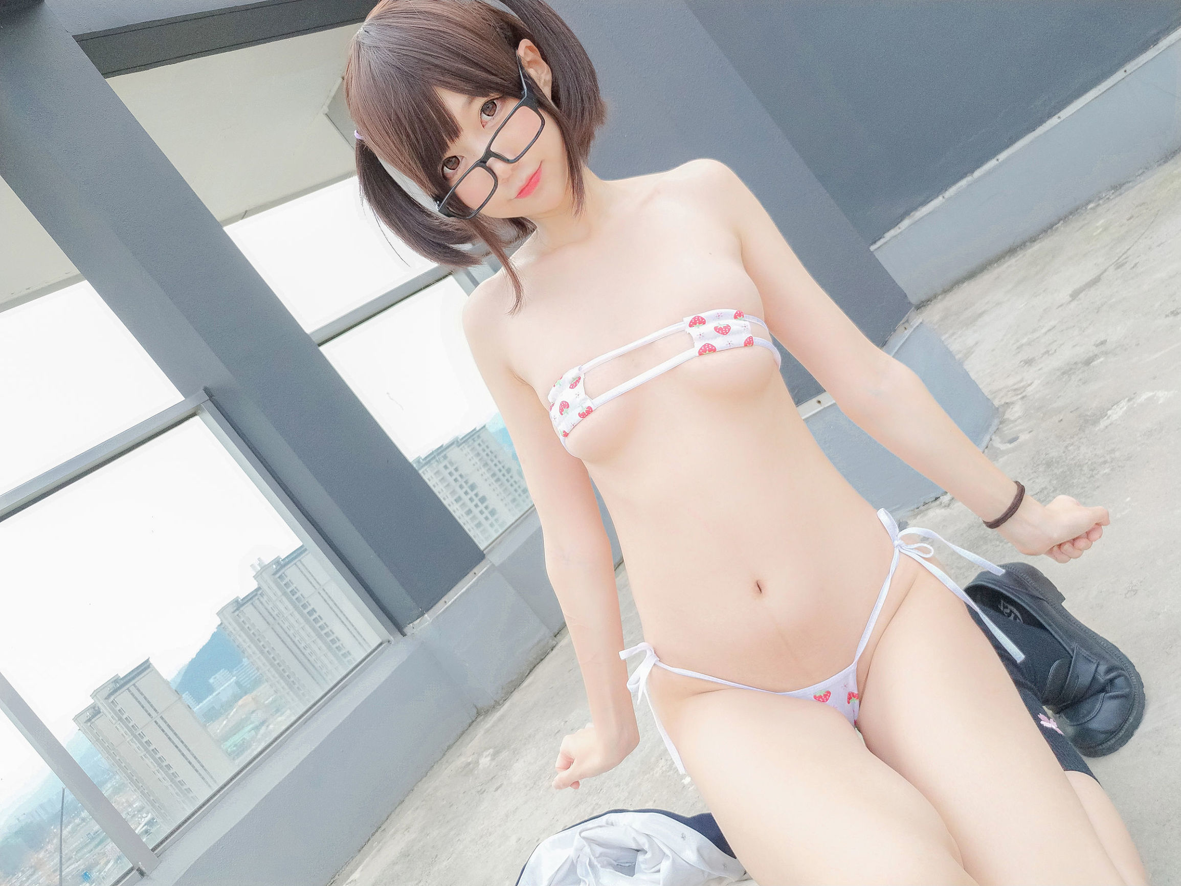 Cosplay写真] ナギサ魔物ニャ - 海軍JK風