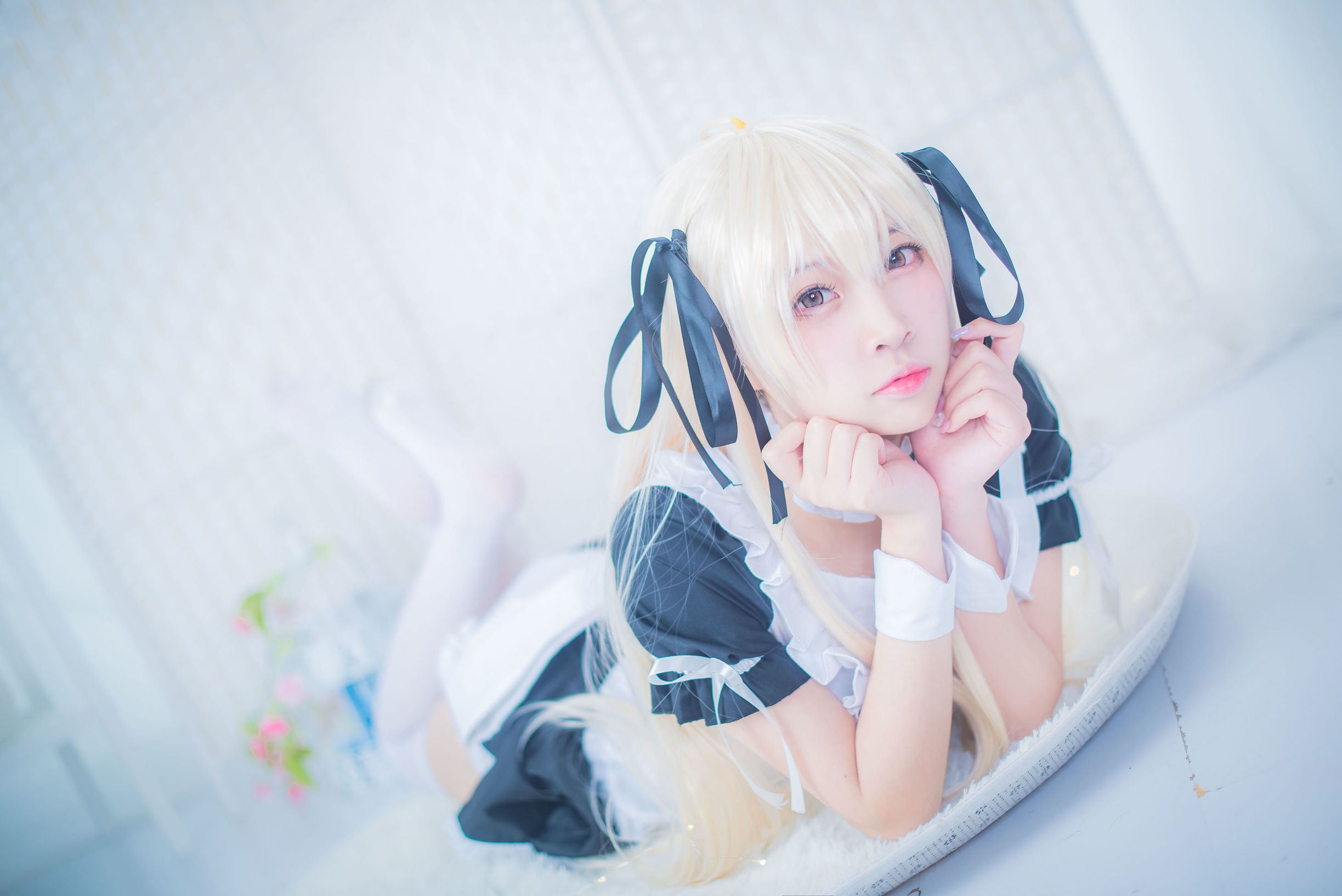 [Cosplay写真] 人气Coser二佐Nisa - 穹妹女仆