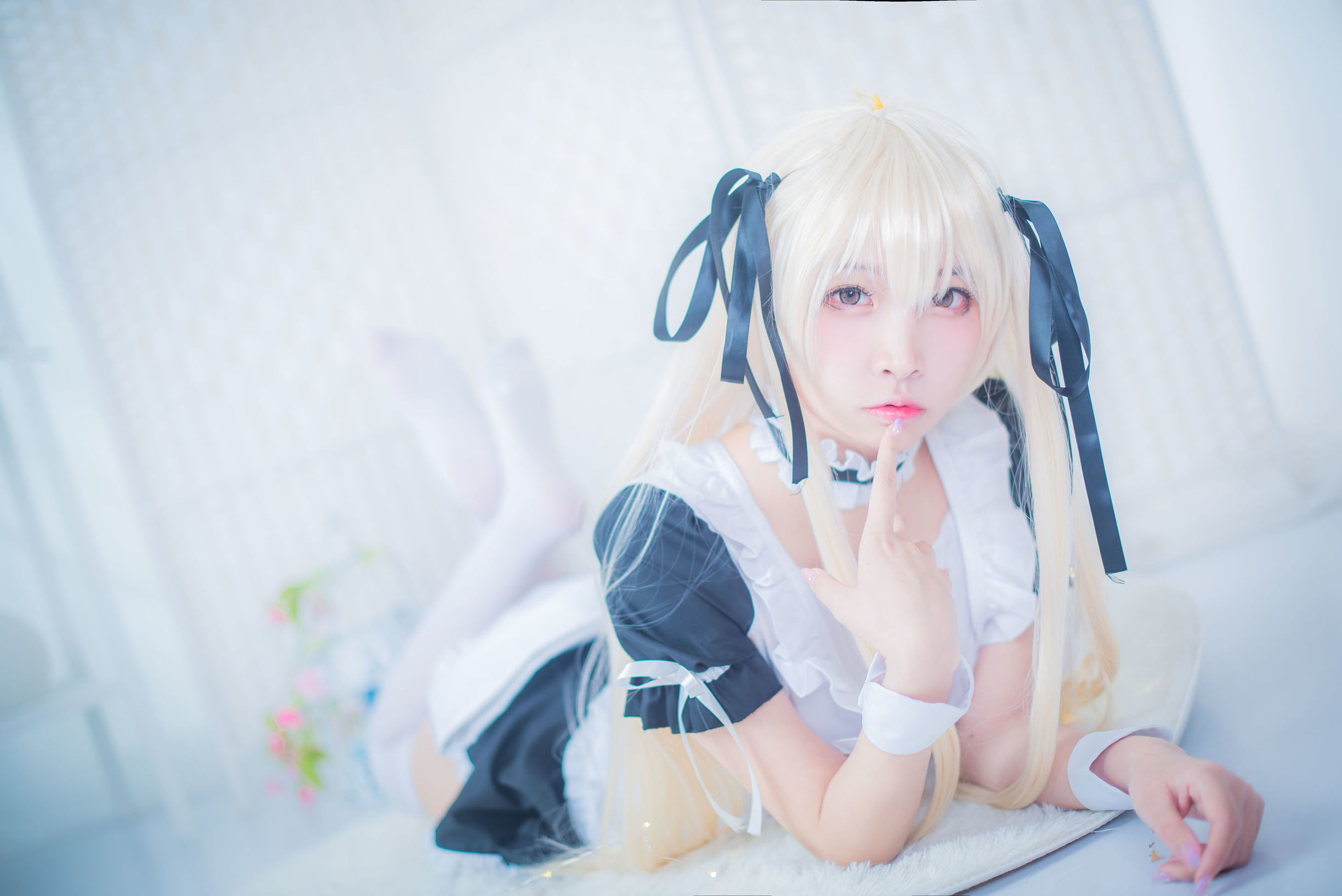 [Cosplay写真] 人气Coser二佐Nisa - 穹妹女仆